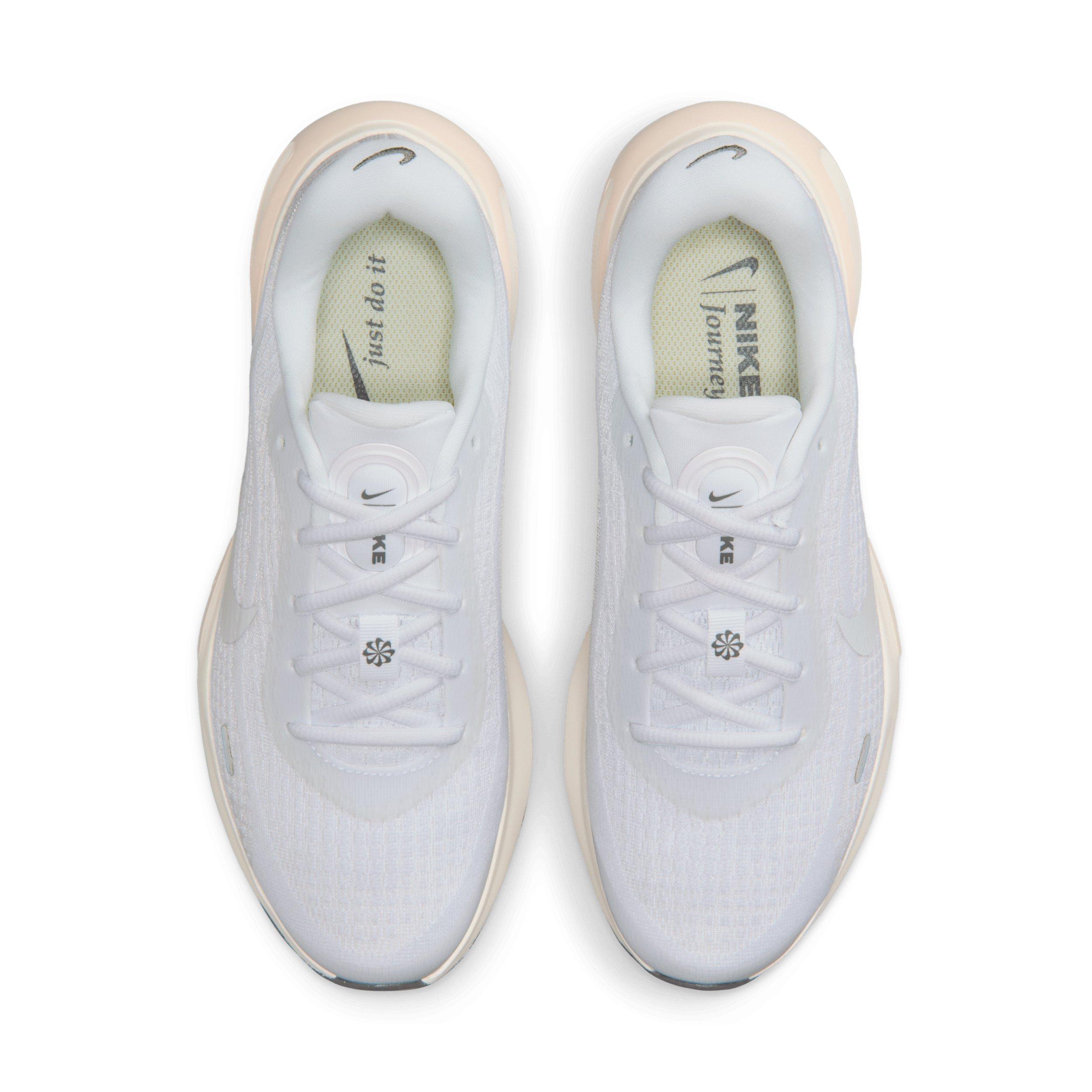 Nike Journey Run "White/Sail/Pencil Point/White" Women's Running Shoe - WHITE/SAIL/PENCIL/WHITE