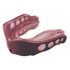 Shock Doctor Gel Max Convertible Classic Fit Mouthguard - Maroon