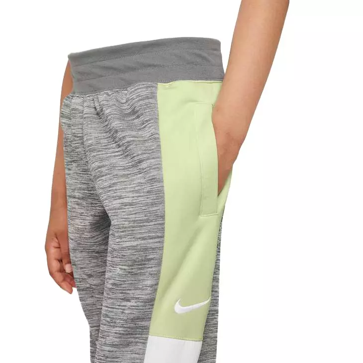 Nike Big Boys' Therma-FIT Elite Basketball Pants - GREY