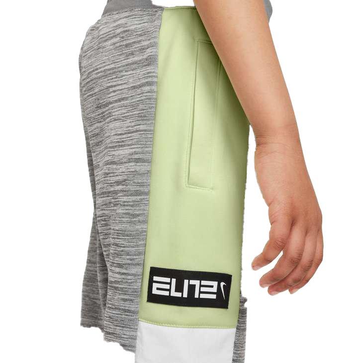 Nike Big Boys' Therma-FIT Elite Basketball Pants - GREY Thumbnail View 4