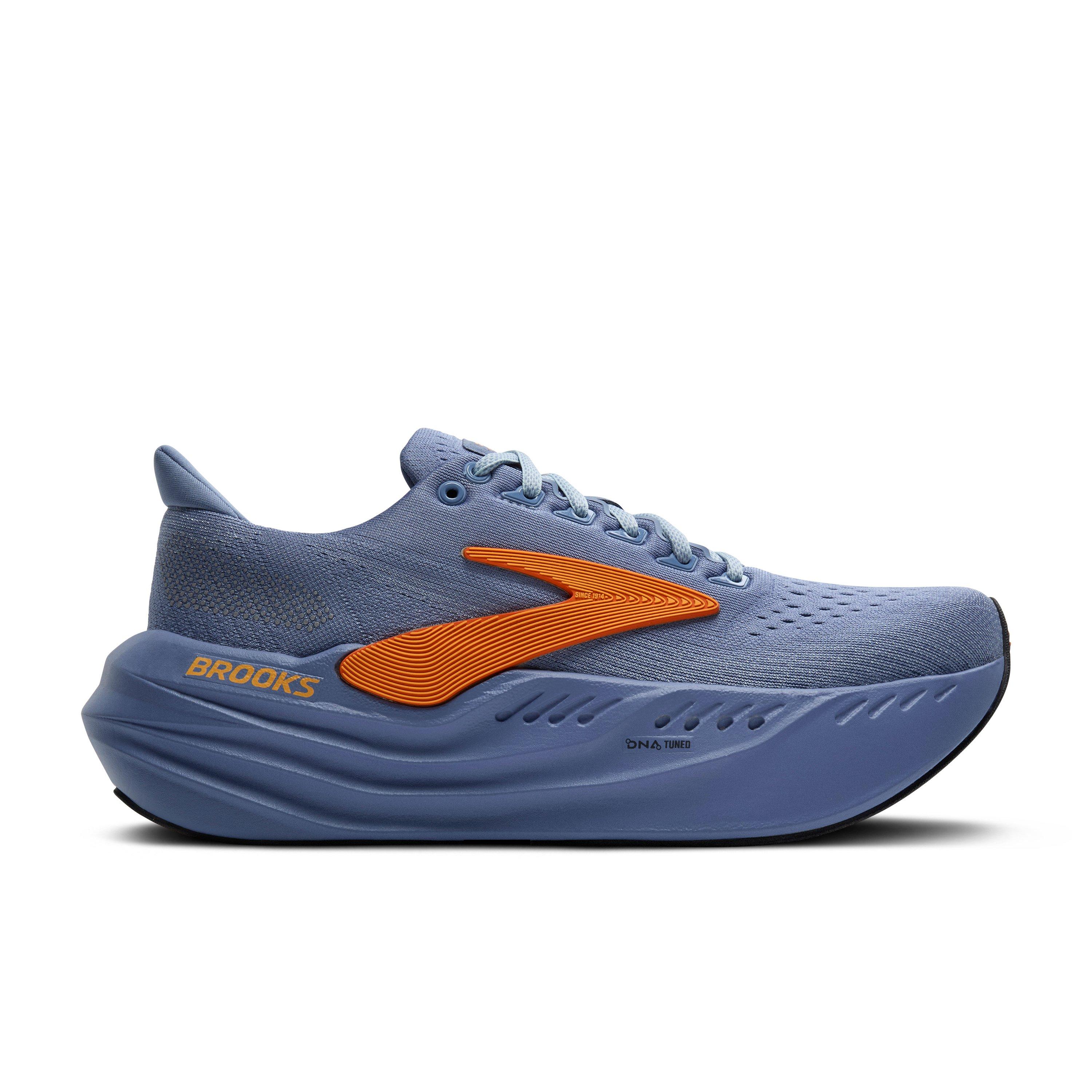 Brooks Glycerin Max "Country Blue/Sky/Orange" Men's Running Shoe - BLUE/SKY/ORANGE Thumbnail View 1