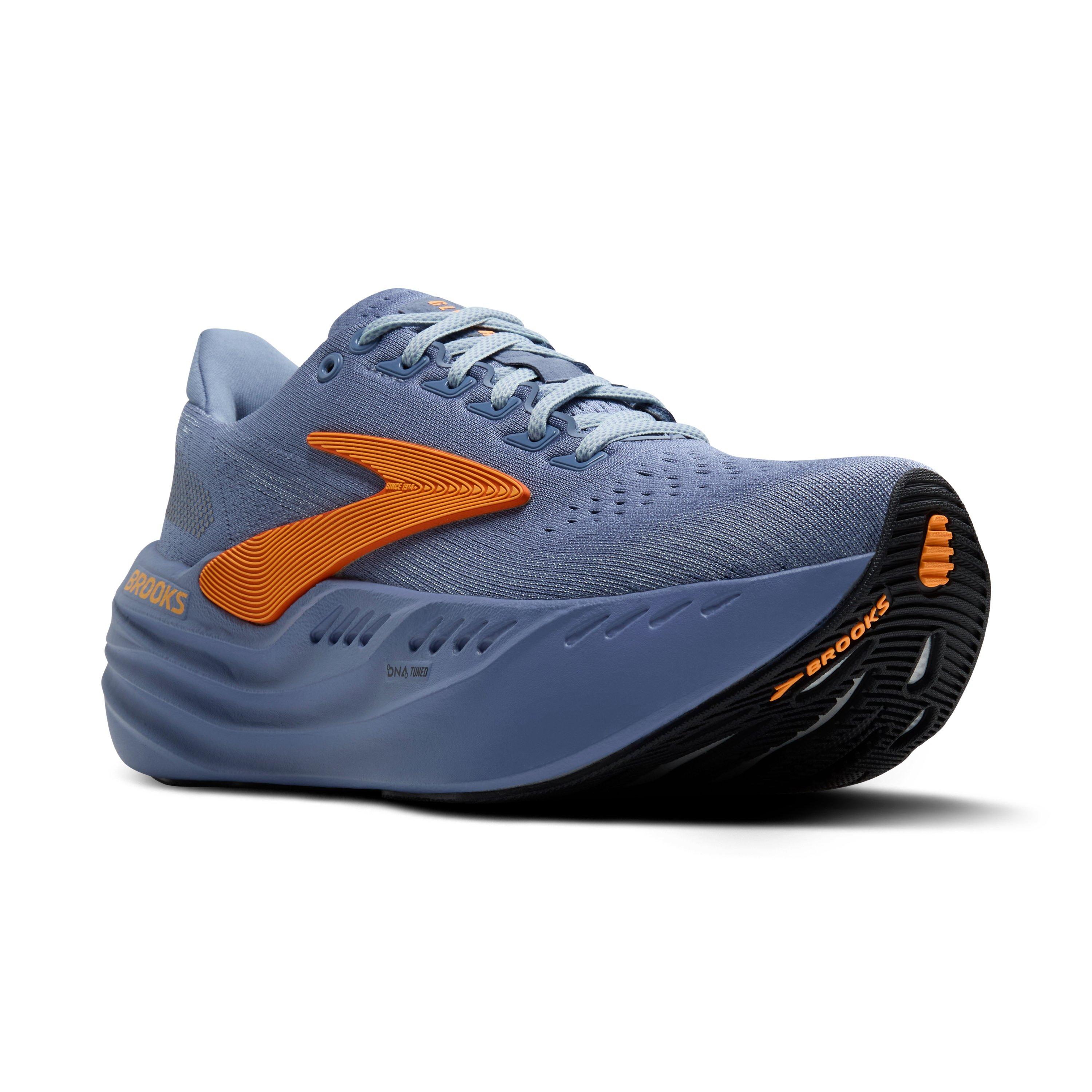 Brooks Glycerin Max "Country Blue/Sky/Orange" Men's Running Shoe - BLUE/SKY/ORANGE Thumbnail View 4
