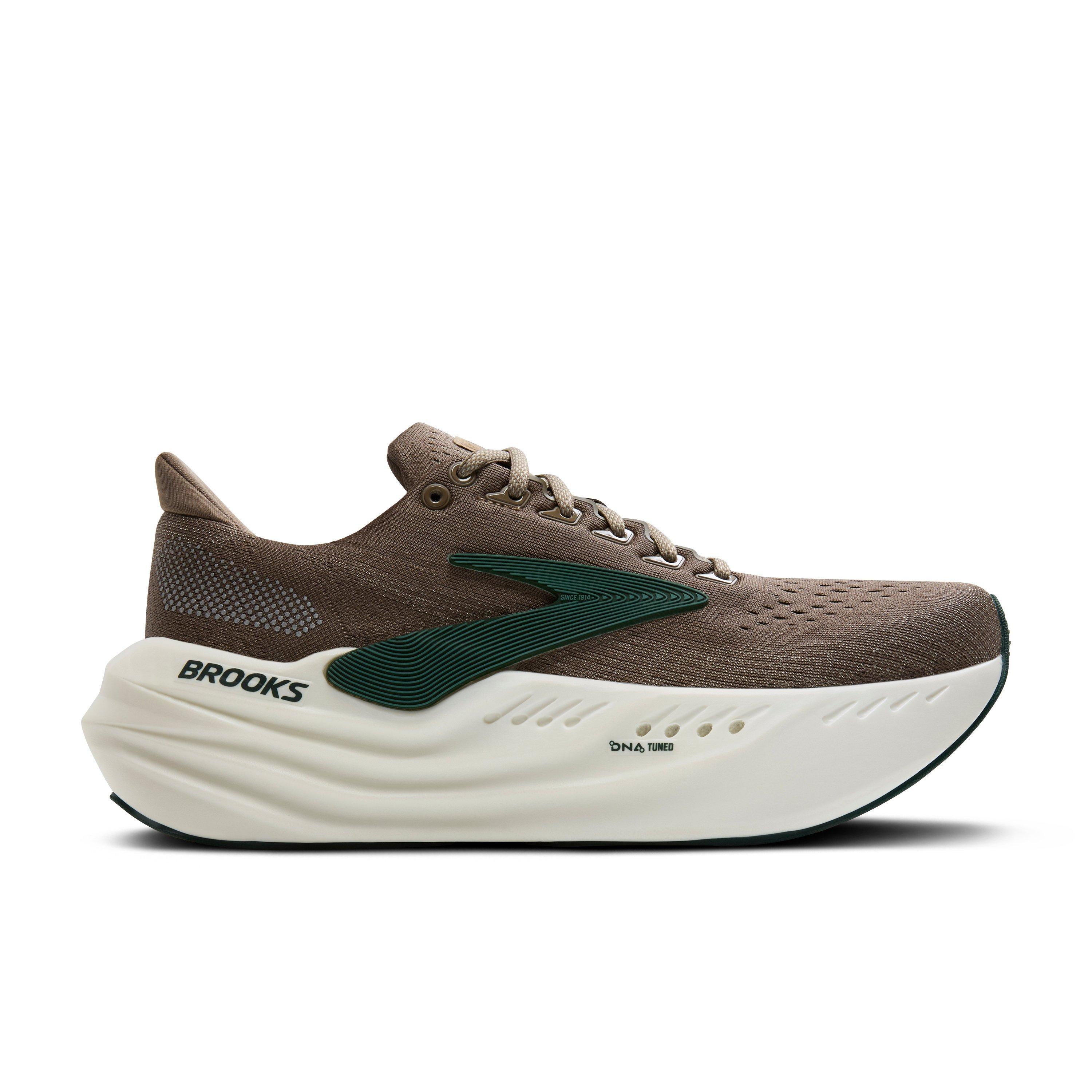 Brooks Glycerin Max "Falcon/Green/London Fog" Men's Running Shoe - FALCON/GREEN/FOG Thumbnail View 1