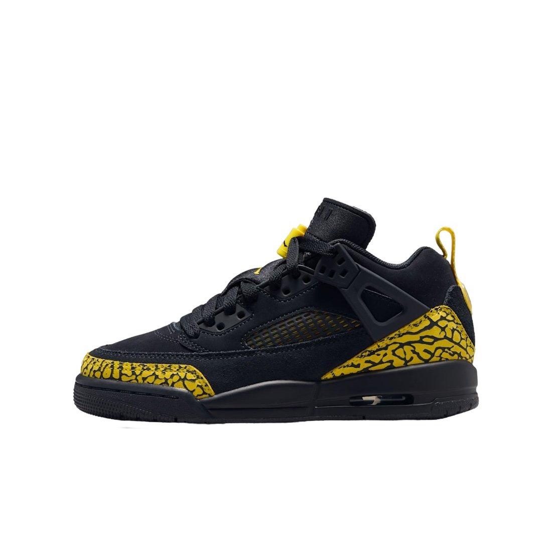Jordan Spizike Low "Black/Speed Yellow" Grade School Boys' Shoe - BLACK/YELLOW Thumbnail View 2