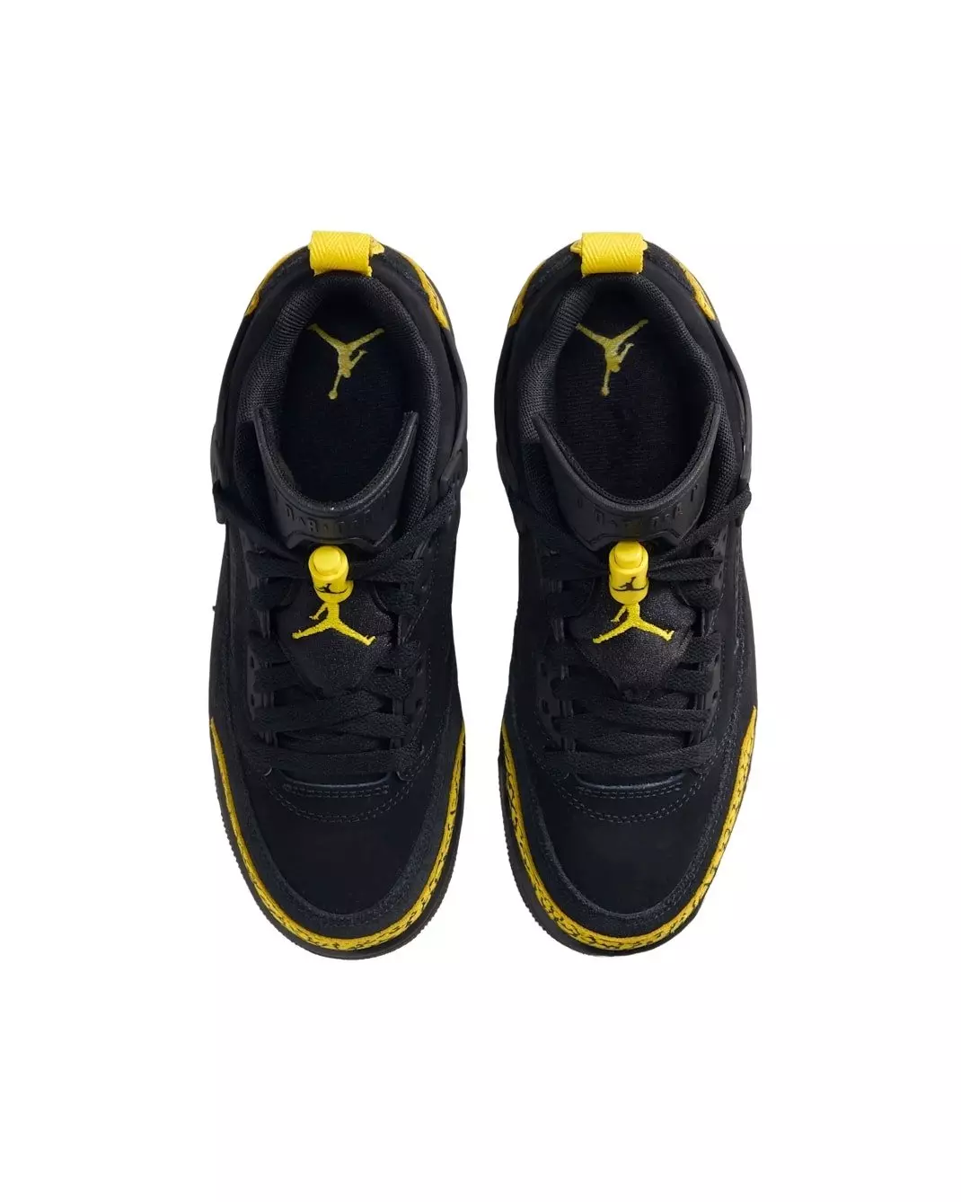 Jordan Spizike Low "Black/Speed Yellow" Grade School Boys' Shoe - BLACK/YELLOW