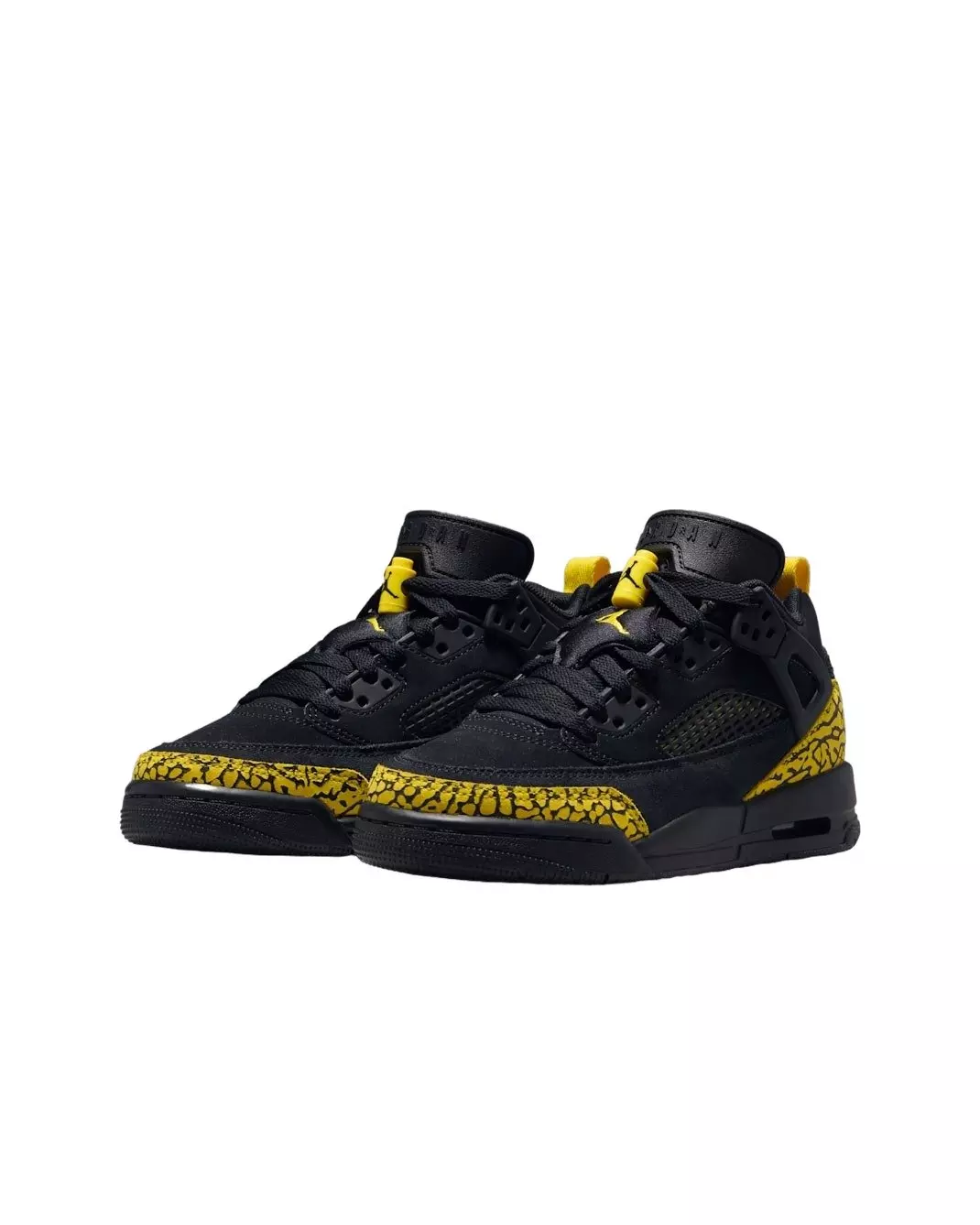 Jordan Spizike Low "Black/Speed Yellow" Grade School Boys' Shoe - BLACK/YELLOW