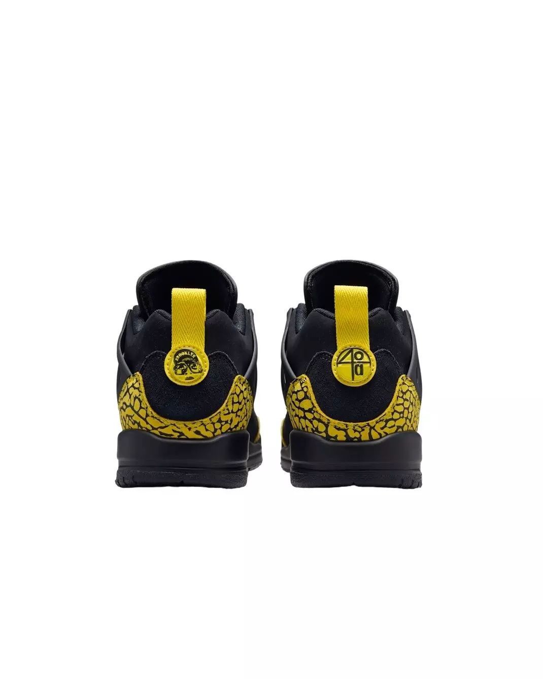 Jordan Spizike Low "Black/Speed Yellow" Grade School Boys' Shoe - BLACK/YELLOW