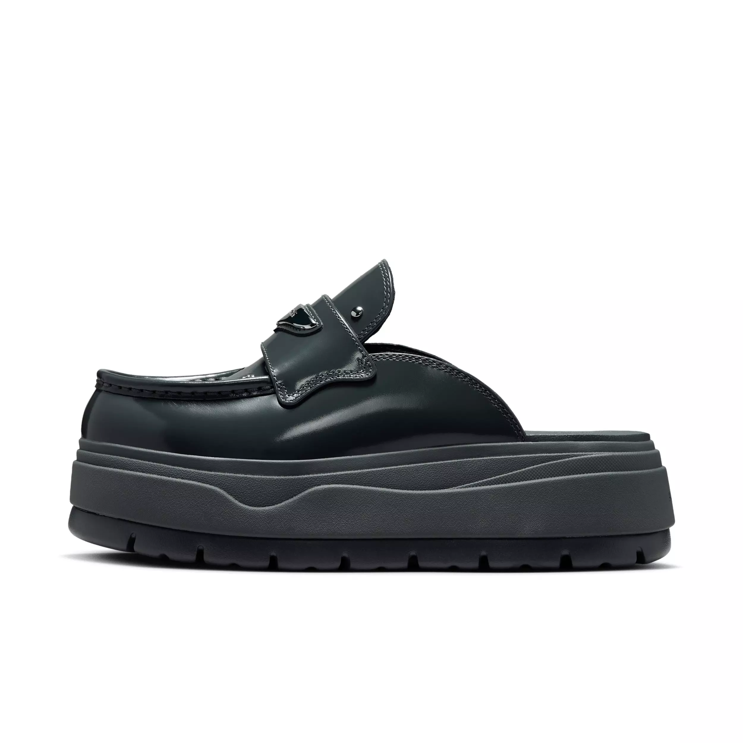 Jordan Air Mule SE "Anthracite/Metallic Silver" Women's Shoe - ANTHRACITE/SILVER