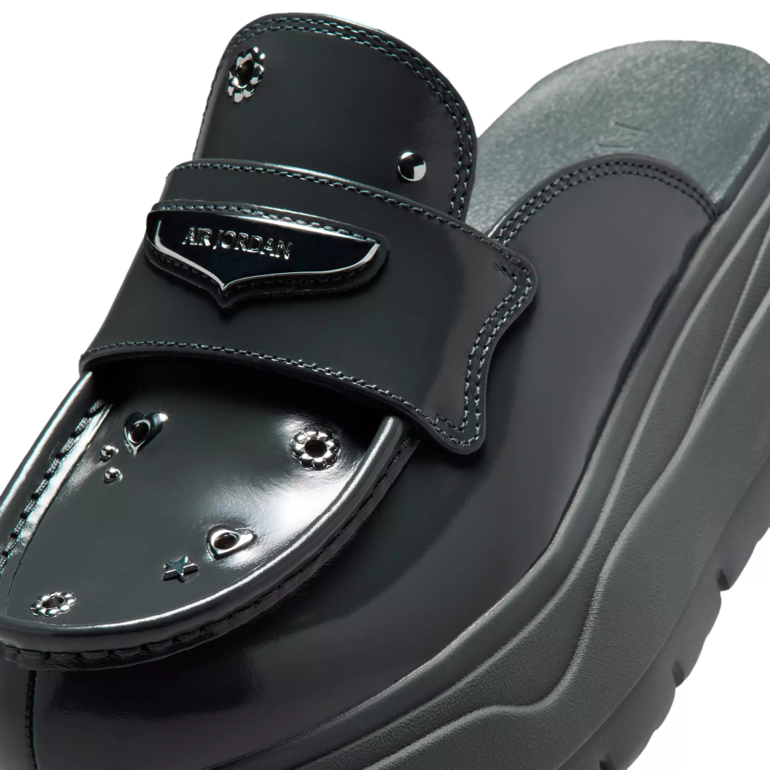 Jordan Air Mule SE "Anthracite/Metallic Silver" Women's Shoe - ANTHRACITE/SILVER