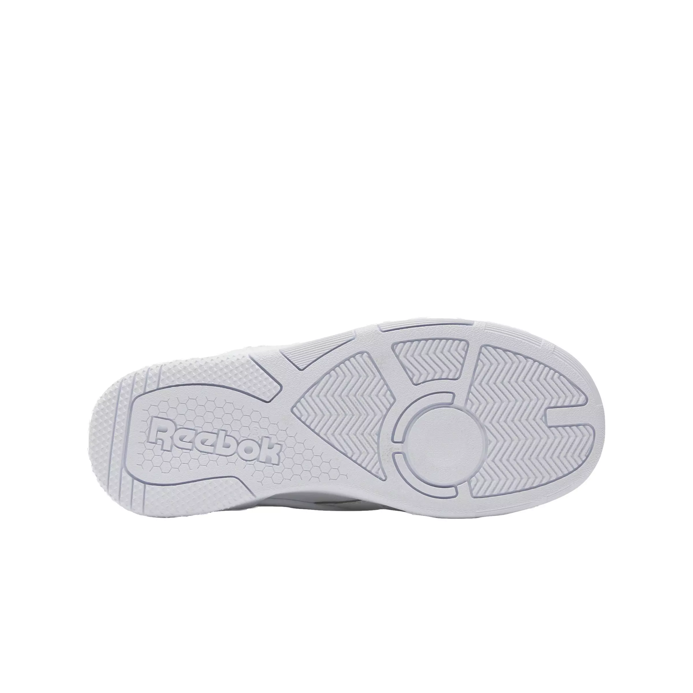 Reebok BB 4000 II "Ftwr White/Pure Grey 3/Ftwr White" Preschool Boys' Shoe - WHITE/GREY/WHITE