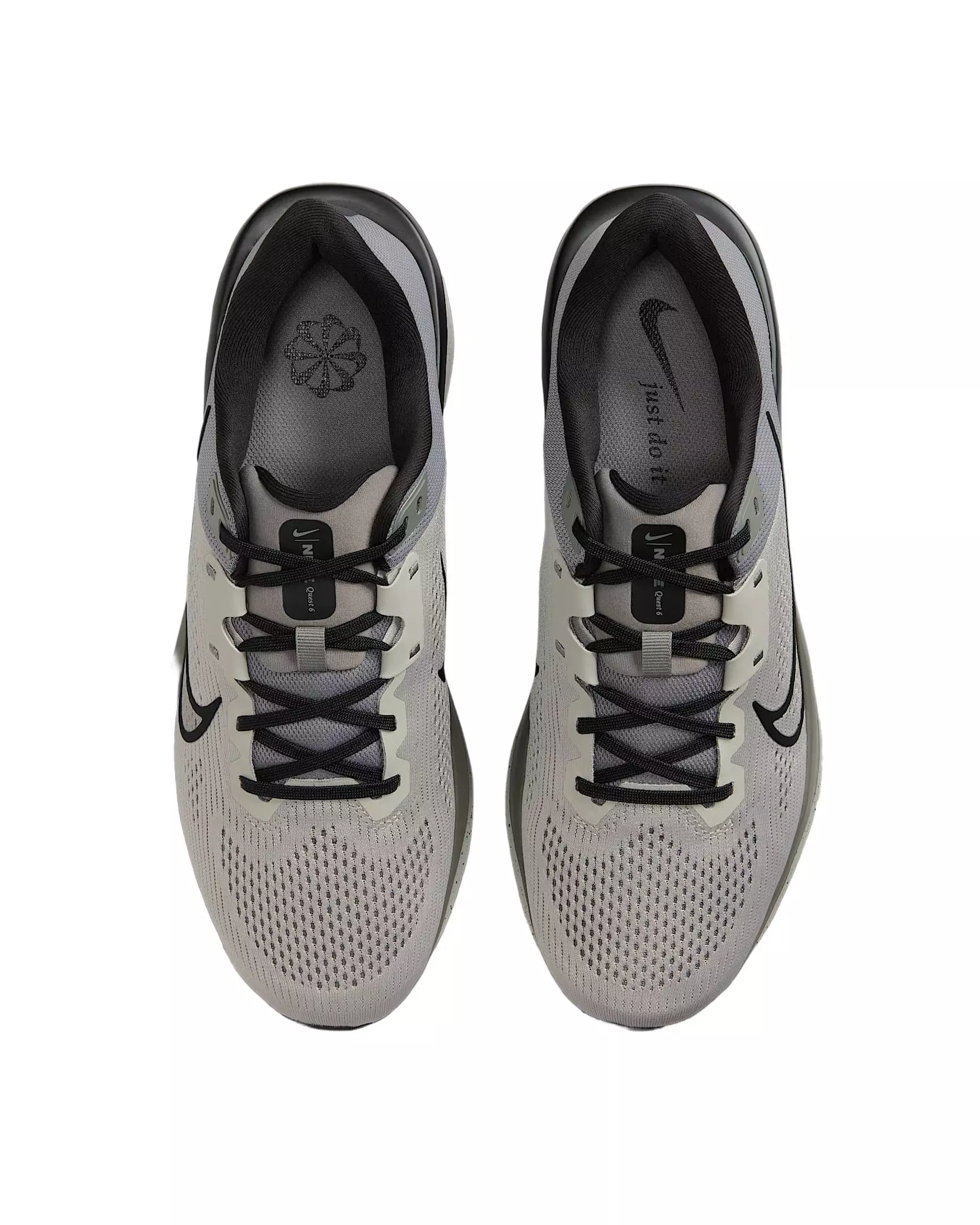 Nike Quest 6 "Light Iron Ore/Flat Pewter/Black" Men's Running Shoe - LT IRON/PEWTER/BLACK