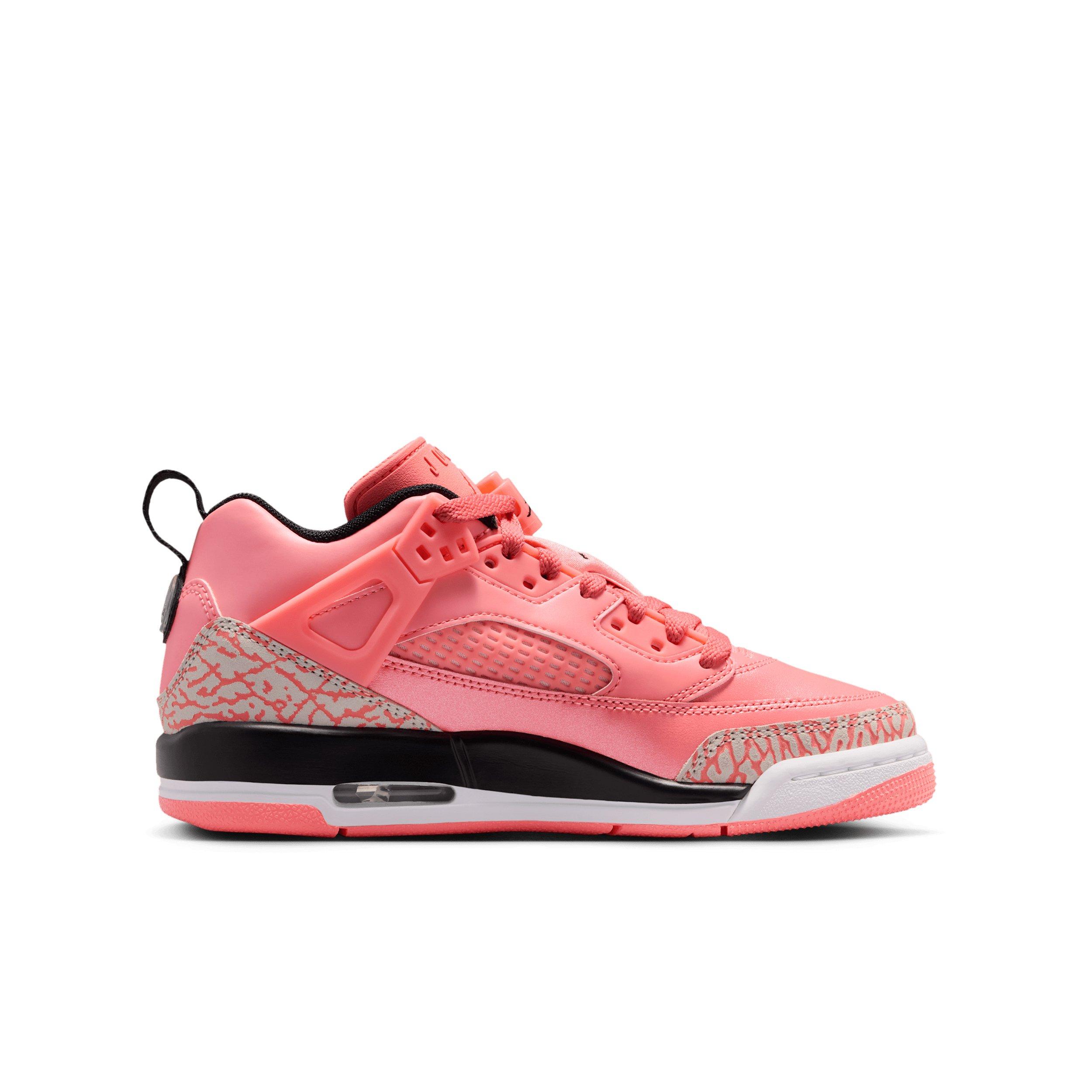 Jordan Spizike Low "Pink Gaze/White/Black/Pink Gaze" Grade School Girls' Shoe - PINK/WHITE/BLACK/PINK Thumbnail View 1