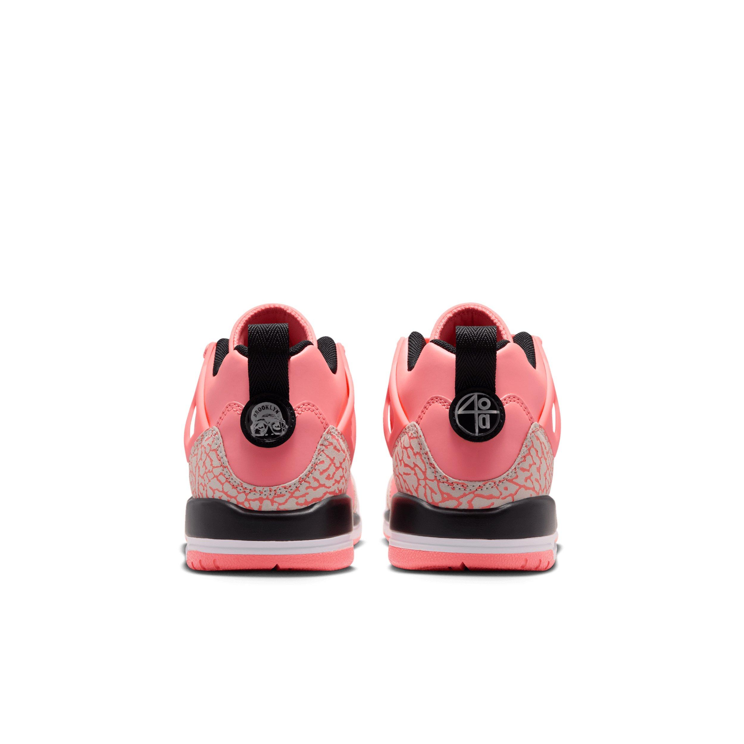 Jordan Spizike Low "Pink Gaze/White/Black/Pink Gaze" Grade School Girls' Shoe - PINK/WHITE/BLACK/PINK Thumbnail View 5