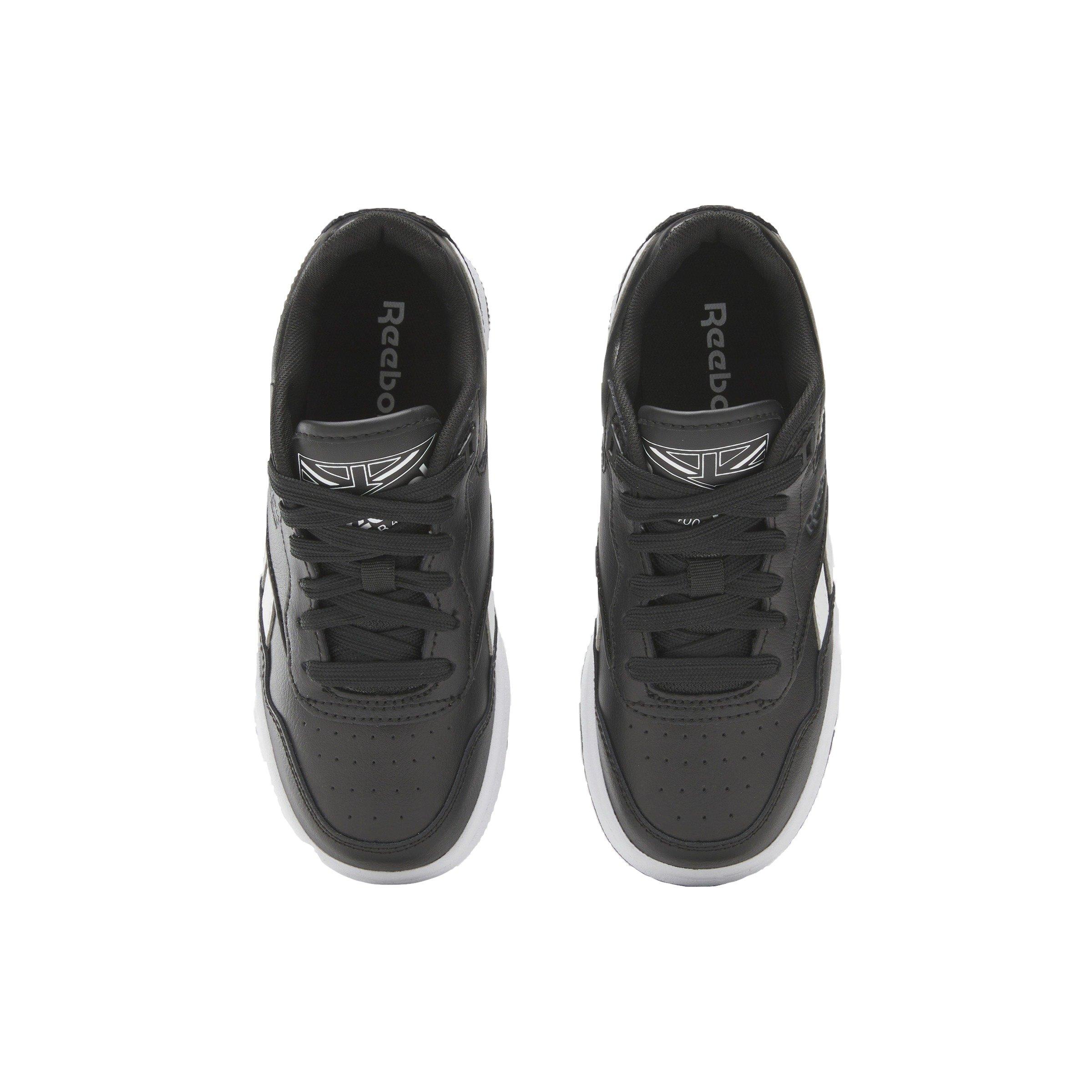 Reebok BB 4000 II "Core Black/Ftwr White/Pure Grey 7" Preschool Boys' Shoe - BLACK/WHITE/GREY Thumbnail View 4