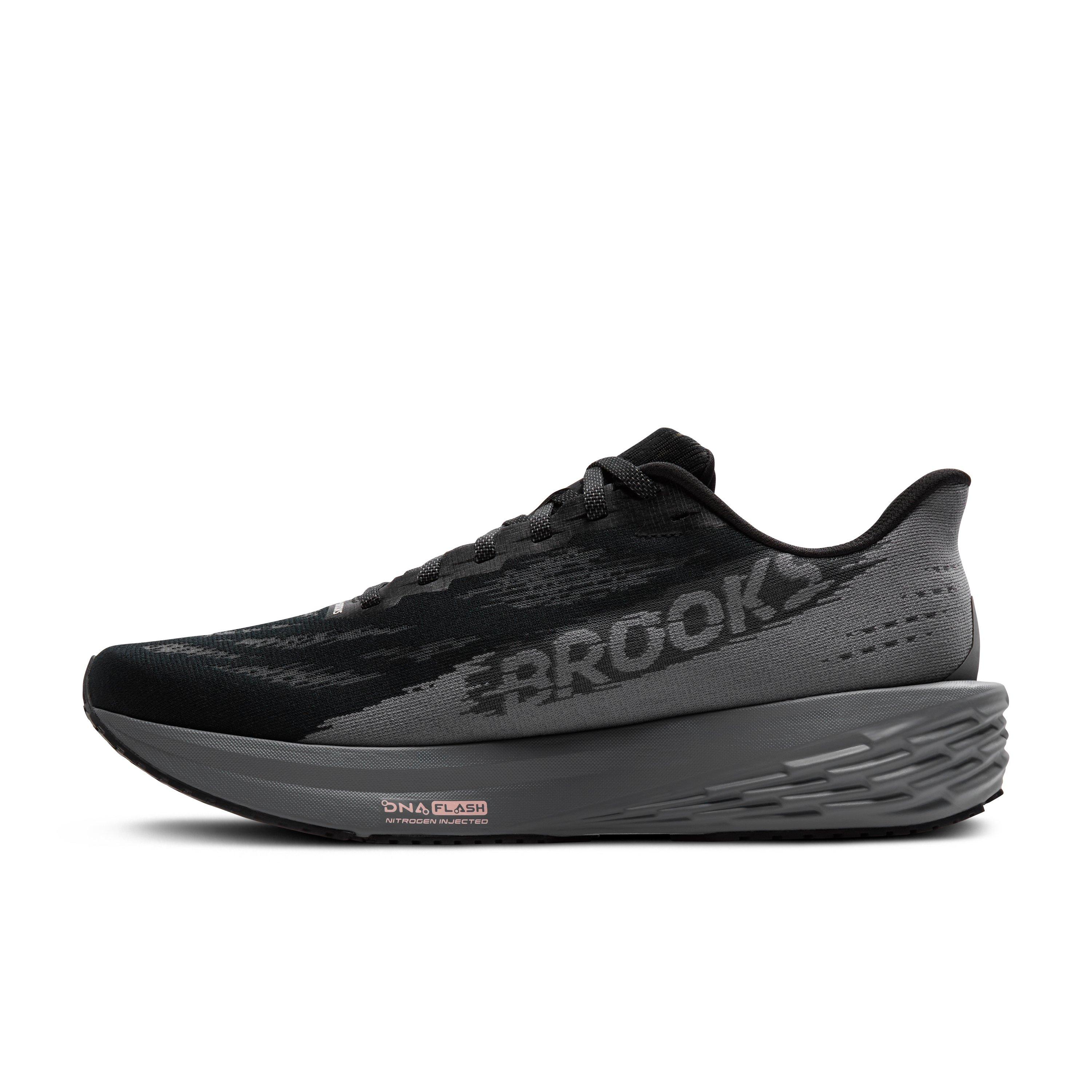 Brooks Launch 11 "Black/Grey/Gold" Men's Running Shoe - BLACK/GREY/GOLD Thumbnail View 2