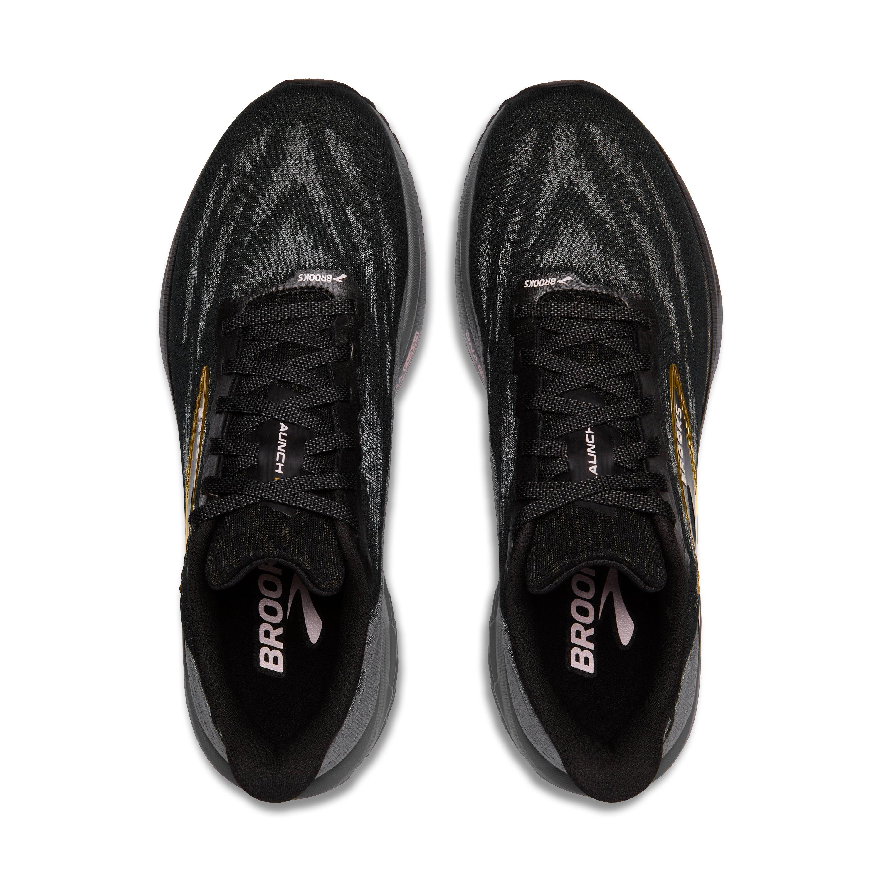 Brooks Launch 11 "Black/Grey/Gold" Men's Running Shoe - BLACK/GREY/GOLD Thumbnail View 5