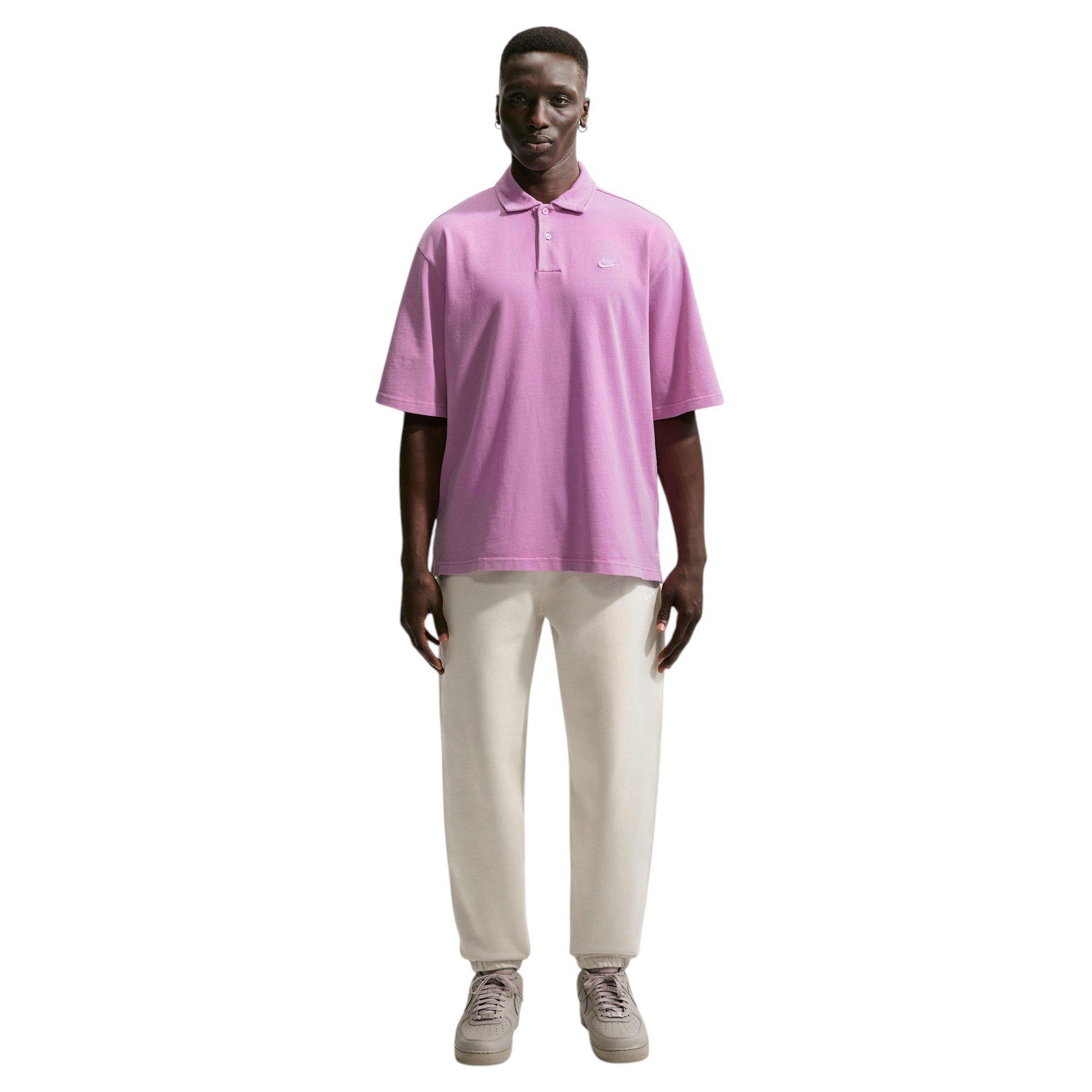 Nike Men's Sportswear Club Jersey Polo - Light Purple - LIGHT PURPLE