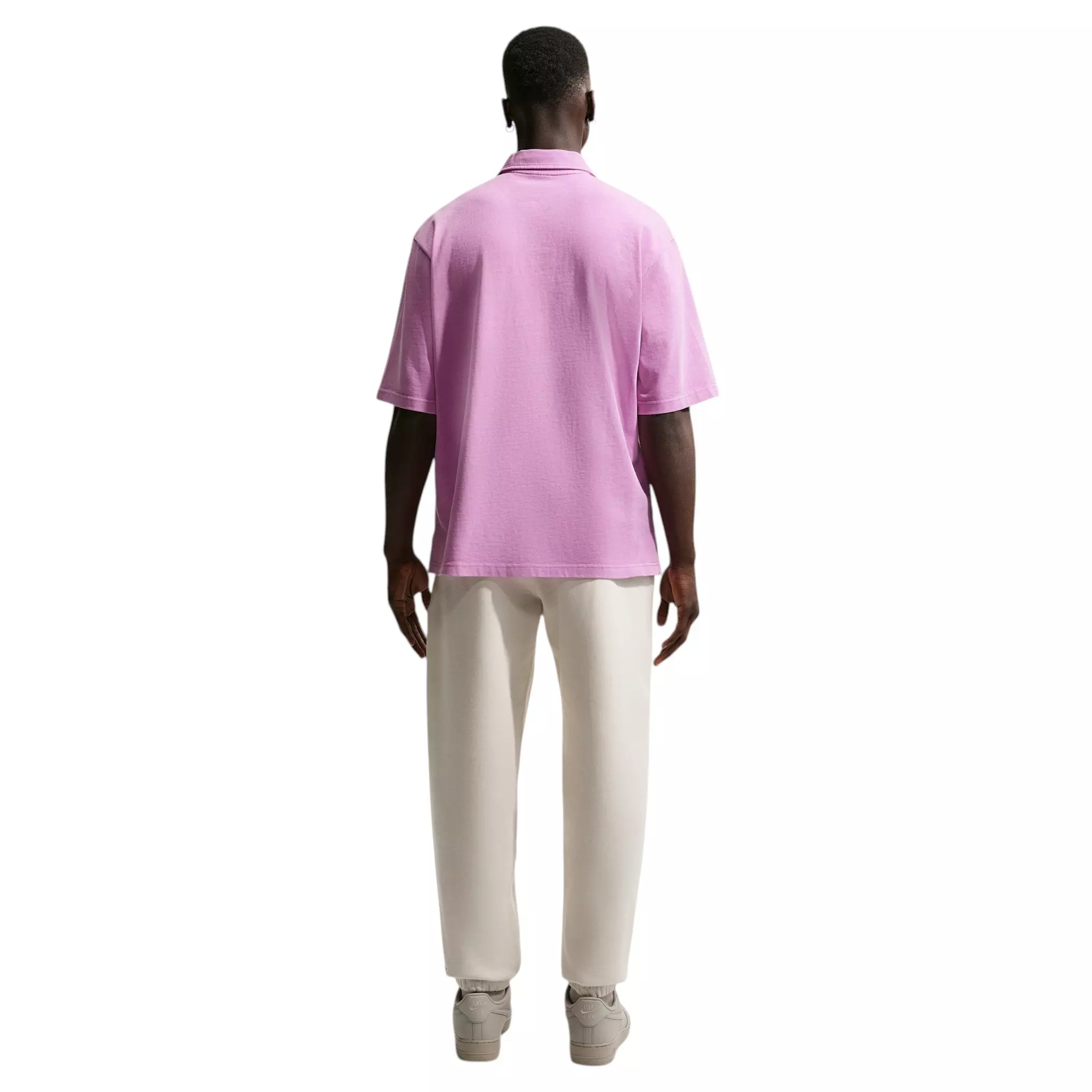 Nike Men's Sportswear Club Jersey Polo - Light Purple - LIGHT PURPLE