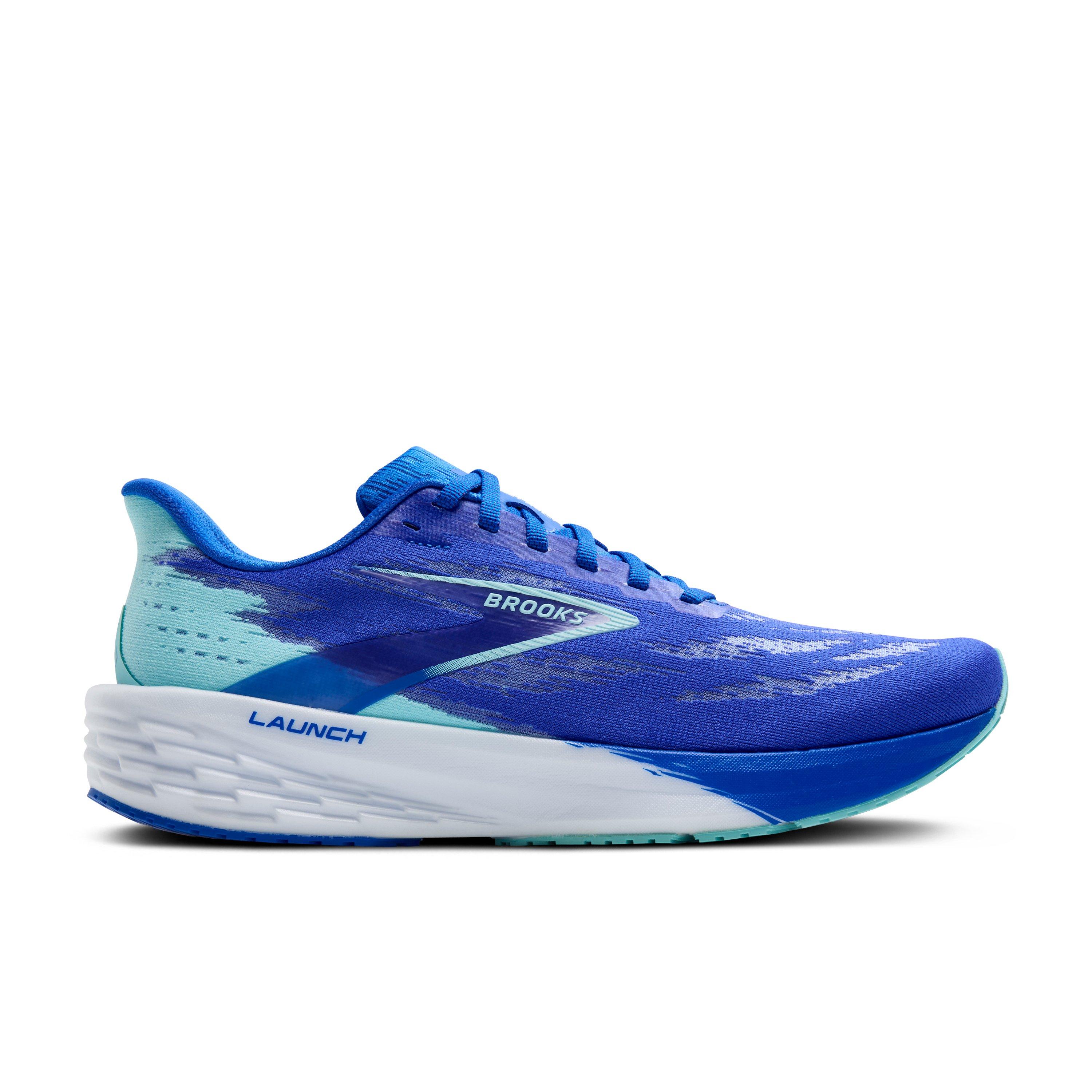 Brooks Launch 11 "Cobalt/Limpet Shell" Men's Running Shoe - COBALT/LIMPET SHELL Thumbnail View 1
