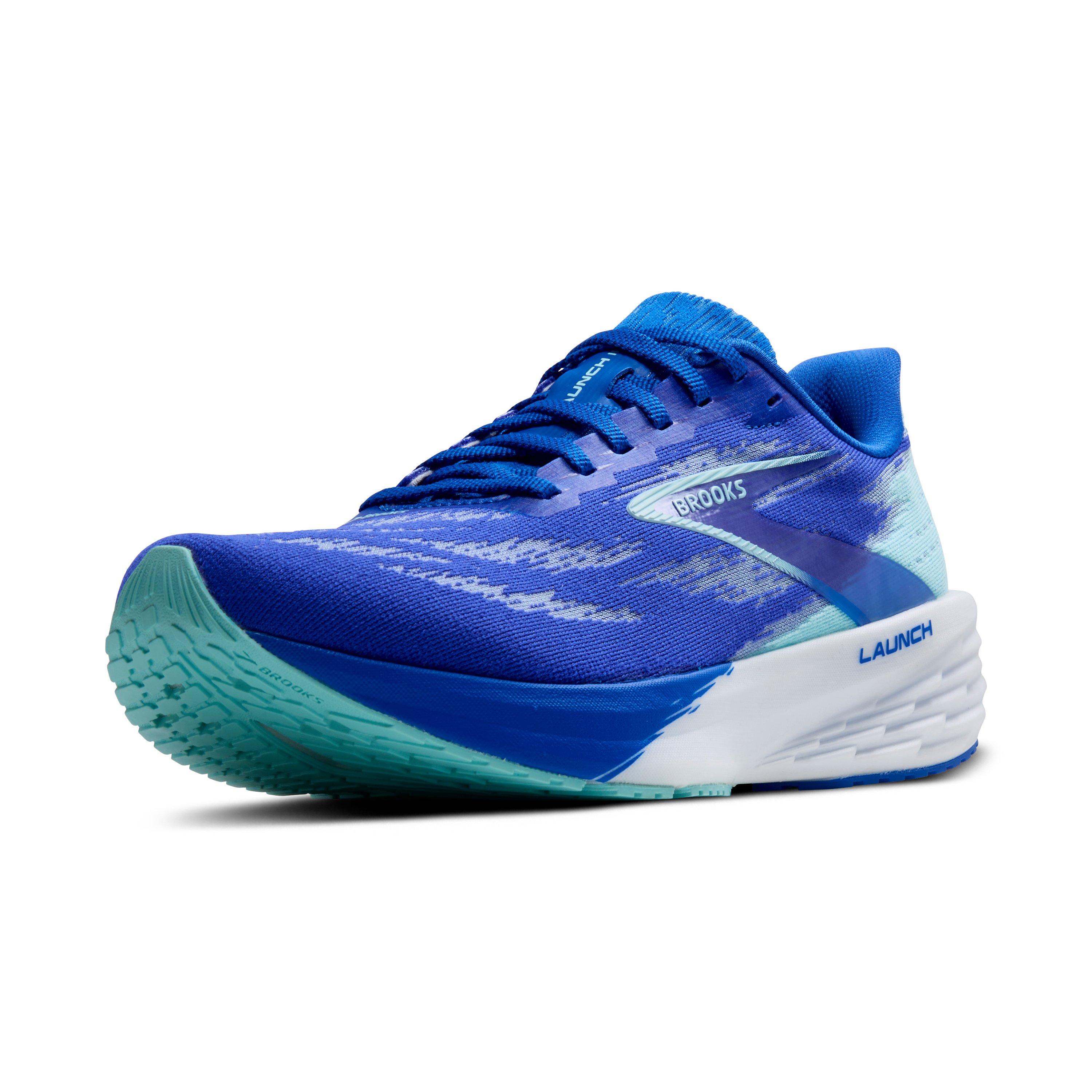 Brooks Launch 11 "Cobalt/Limpet Shell" Men's Running Shoe - COBALT/LIMPET SHELL Thumbnail View 3