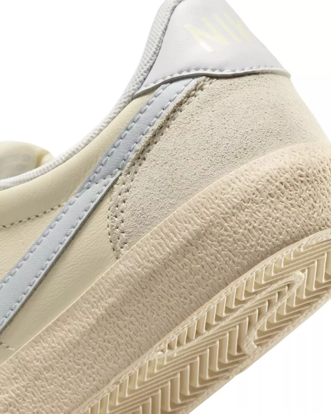 Nike Killshot 2 "Soft Pearl/Football Grey" Grade School Girls' Shoe - SOFT PEARL/GREY