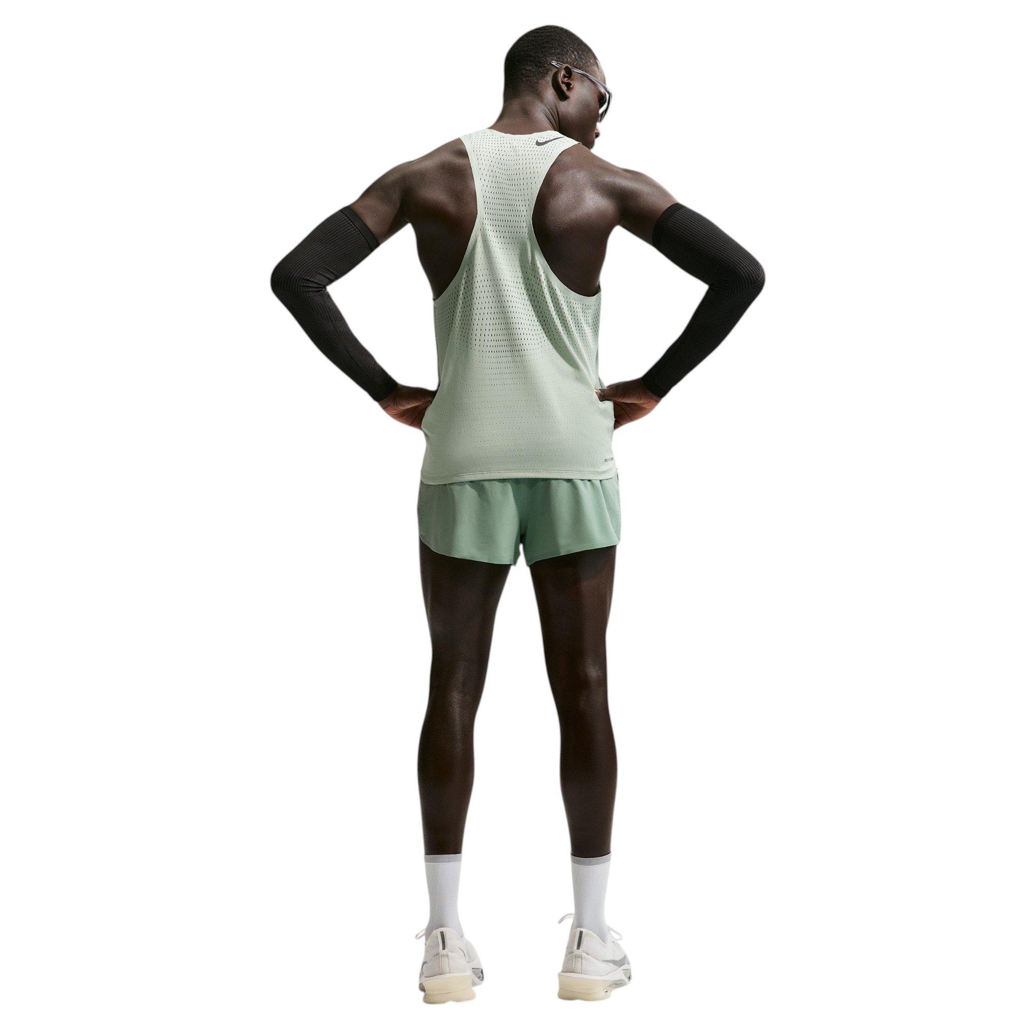Nike Men's AeroSwift Dri-FIT ADV 2" Brief-Lined Running Shorts - Green - GREEN