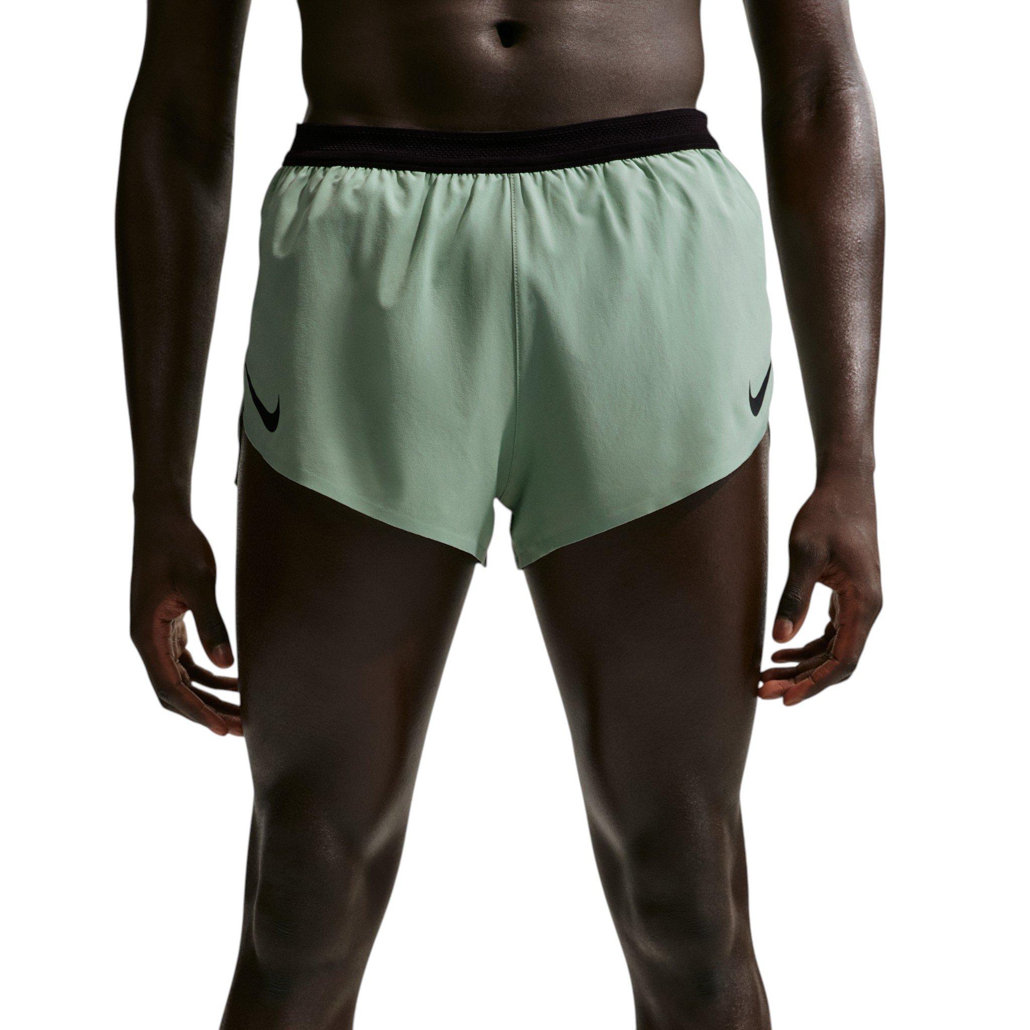 Nike Men's AeroSwift Dri-FIT ADV 2" Brief-Lined Running Shorts - Green - GREEN
