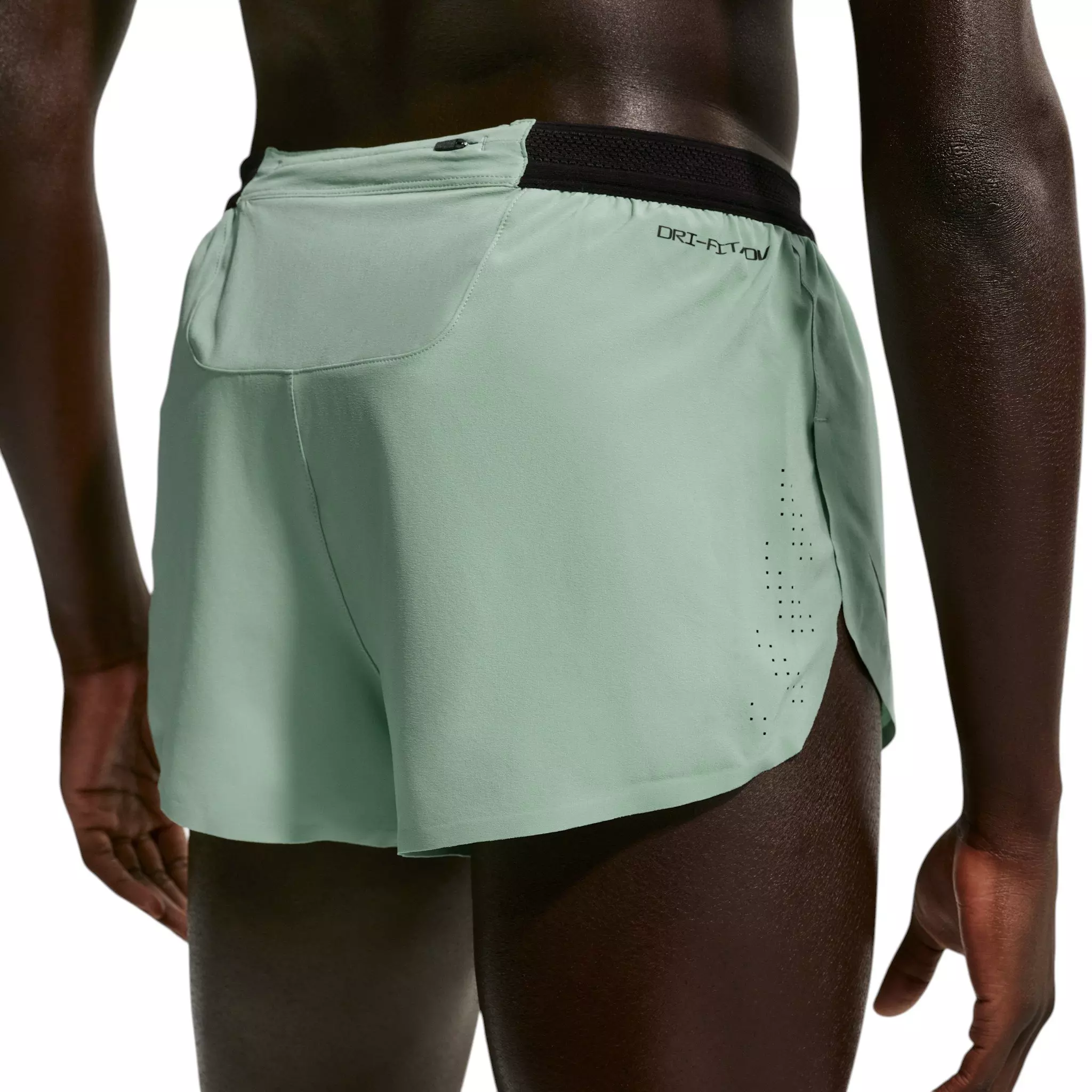 Nike Men's AeroSwift Dri-FIT ADV 2" Brief-Lined Running Shorts - Green - GREEN