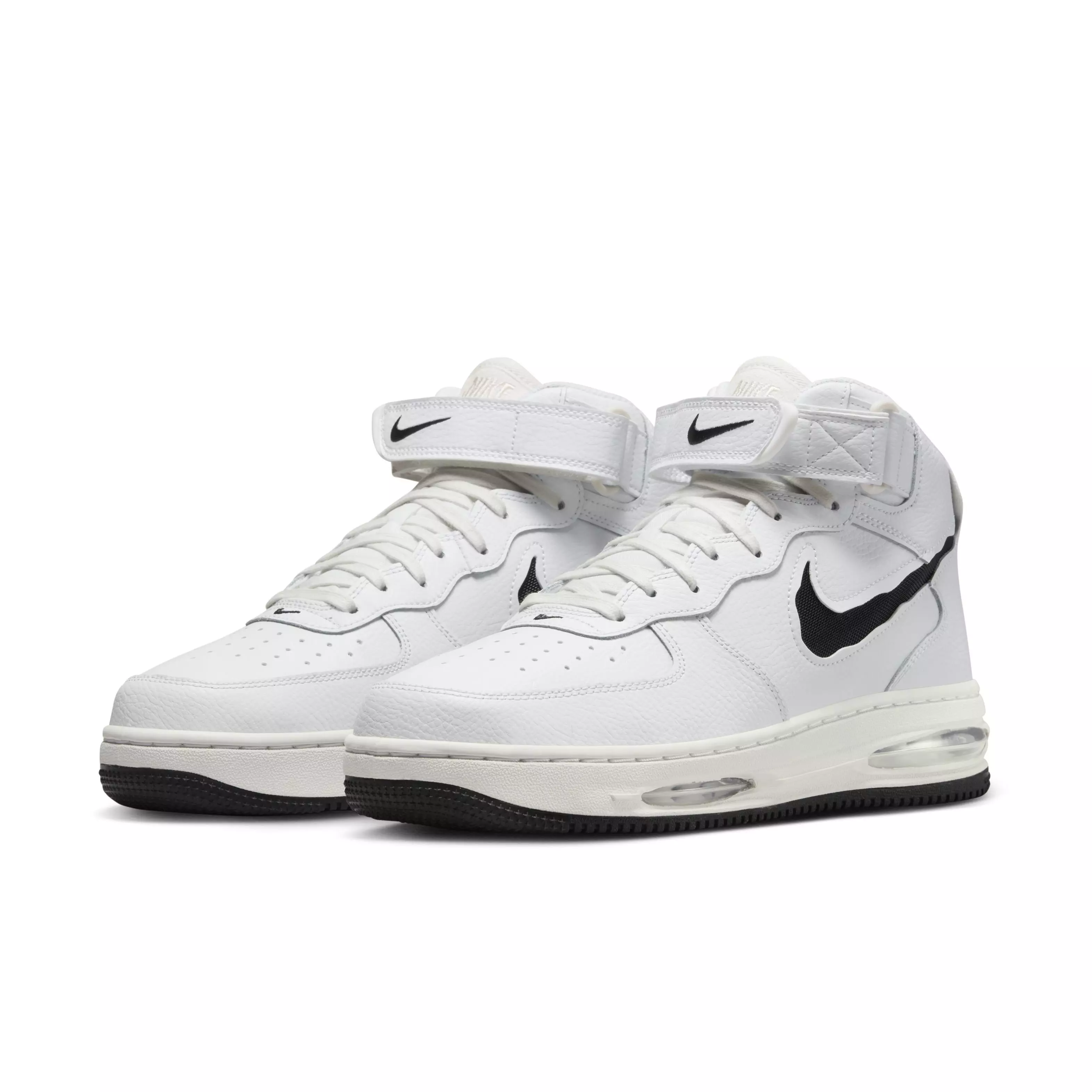 Nike Air Force 1 Mid Evo "Summit White/Sail/Black" Men's Shoe - WHITE/BLACK