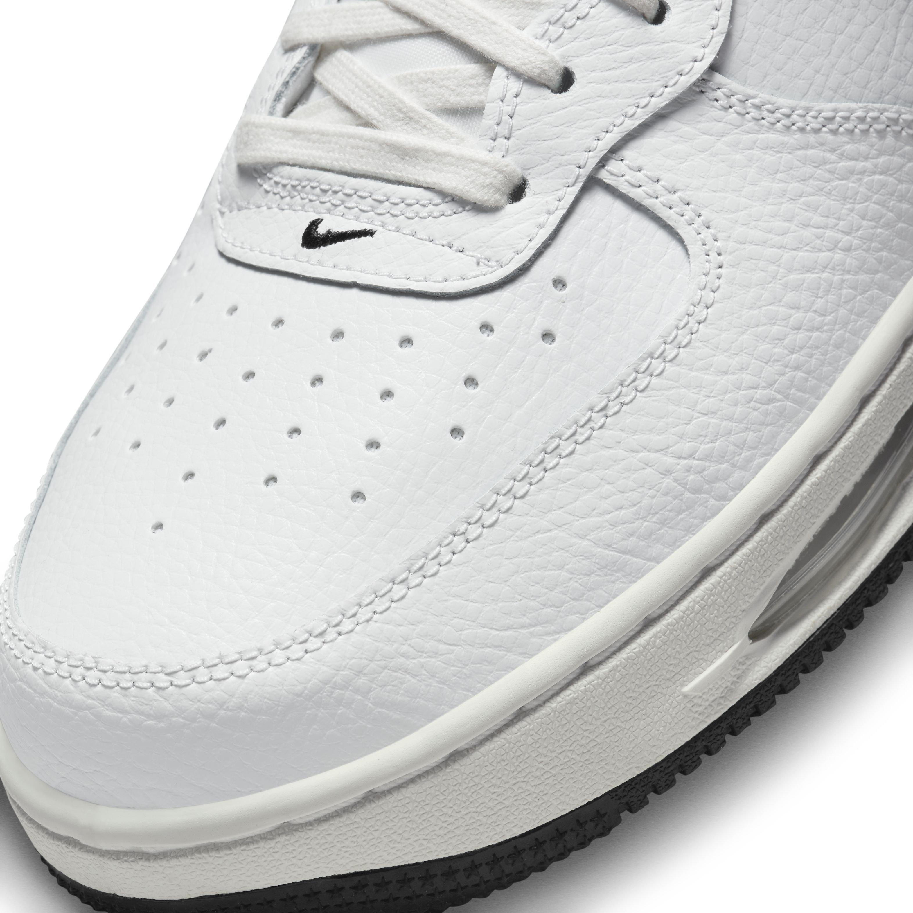 Nike Air Force 1 Mid Evo "Summit White/Sail/Black" Men's Shoe - WHITE/BLACK Thumbnail View 7