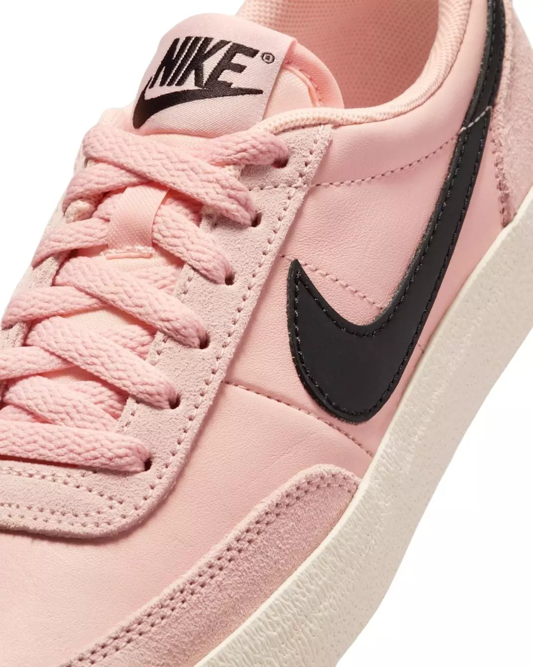 Nike Killshot 2 "Washed Coral/Sail/Coconut Milk/Black" Grade School Girls' Shoe - CORAL/COCONUT MILK/BLACK