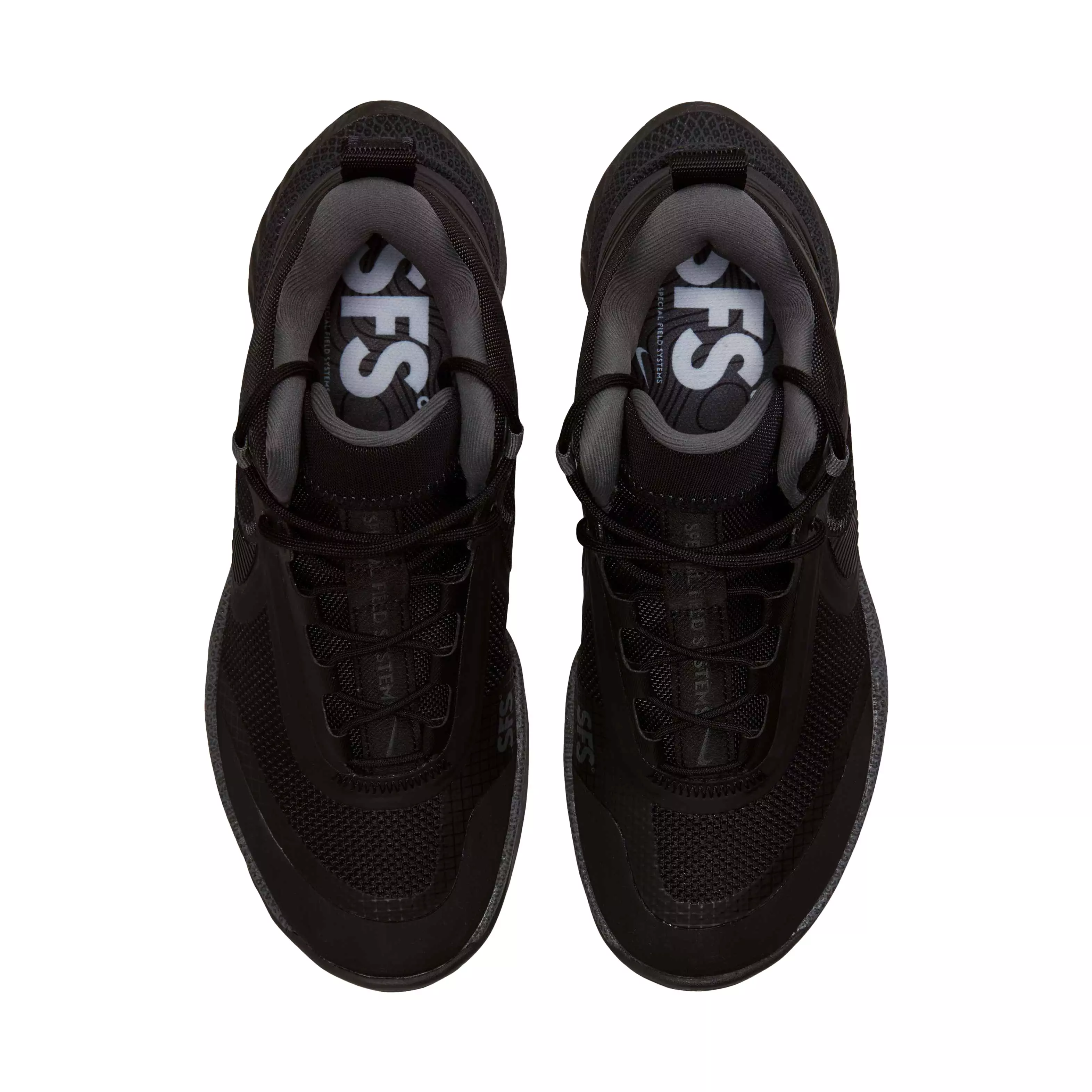 Nike React SFB Carbon "Black/Black/Anthracite" Men's Elite Outdoor Shoe - BLACK