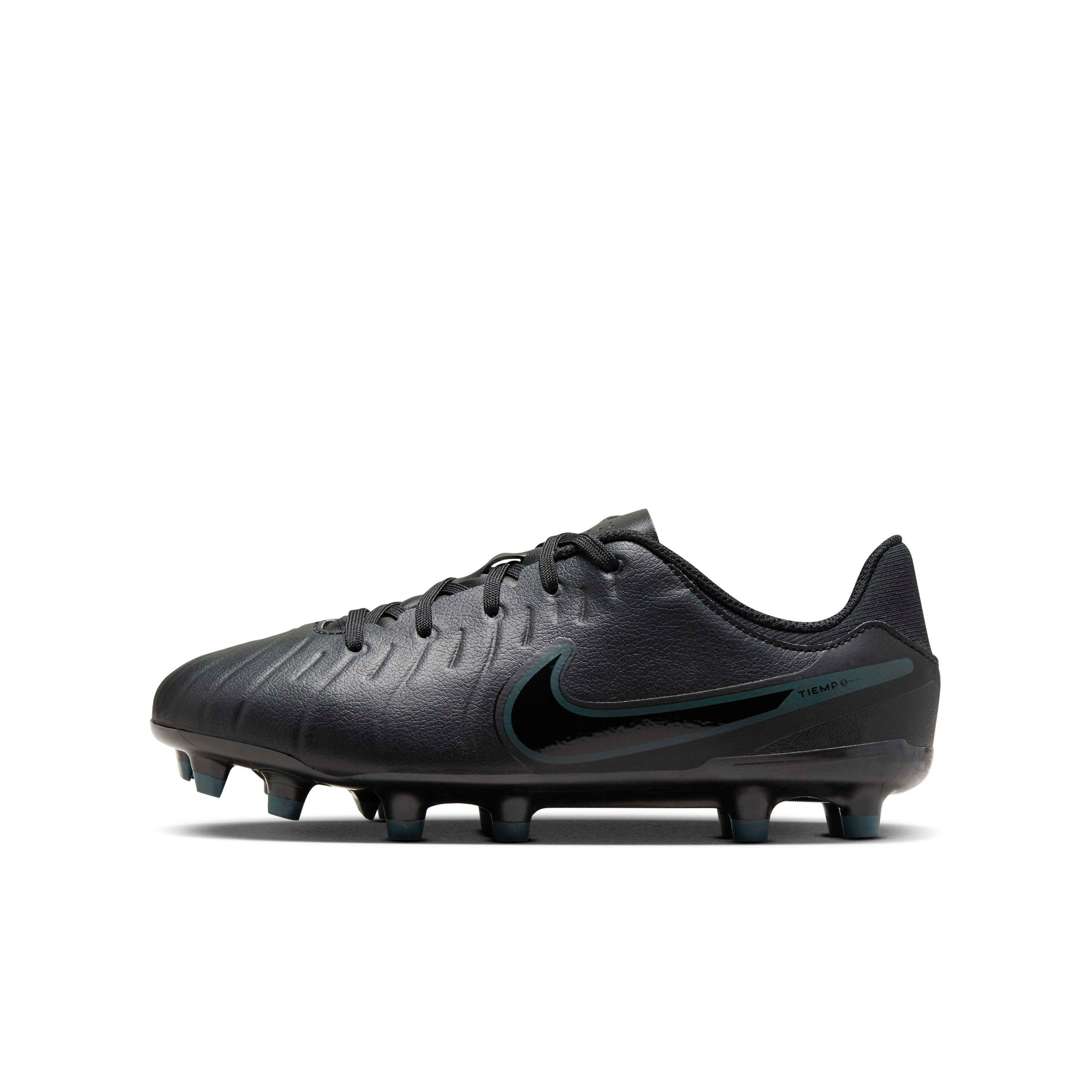 Nike Jr. Tiempo Legend 10 Academy MG  Grade School Kids' "Black/Deep Jungle/Black" Soccer Cleat