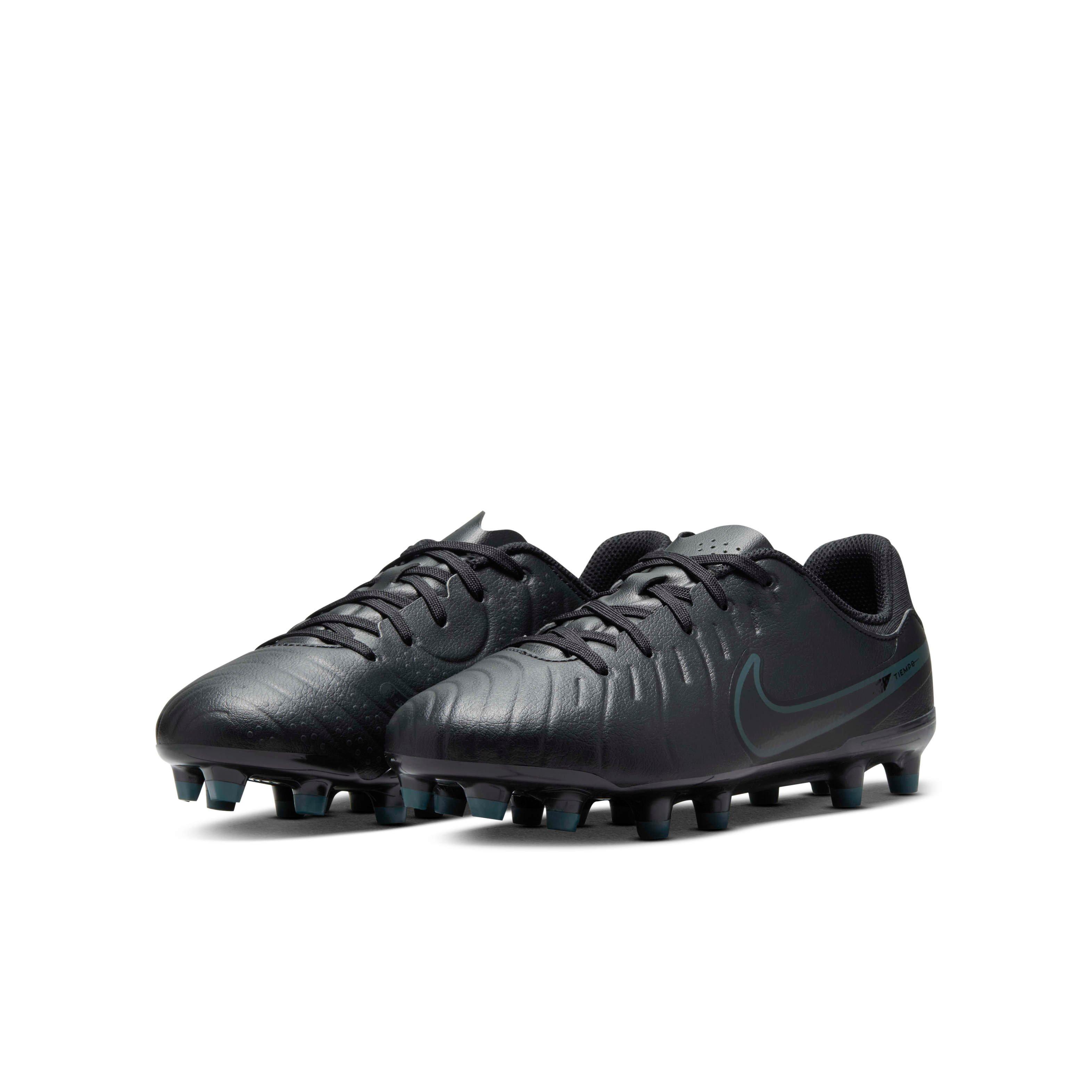 Nike Jr. Tiempo Legend 10 Academy MG  Grade School Kids' "Black/Deep Jungle/Black" Soccer Cleat