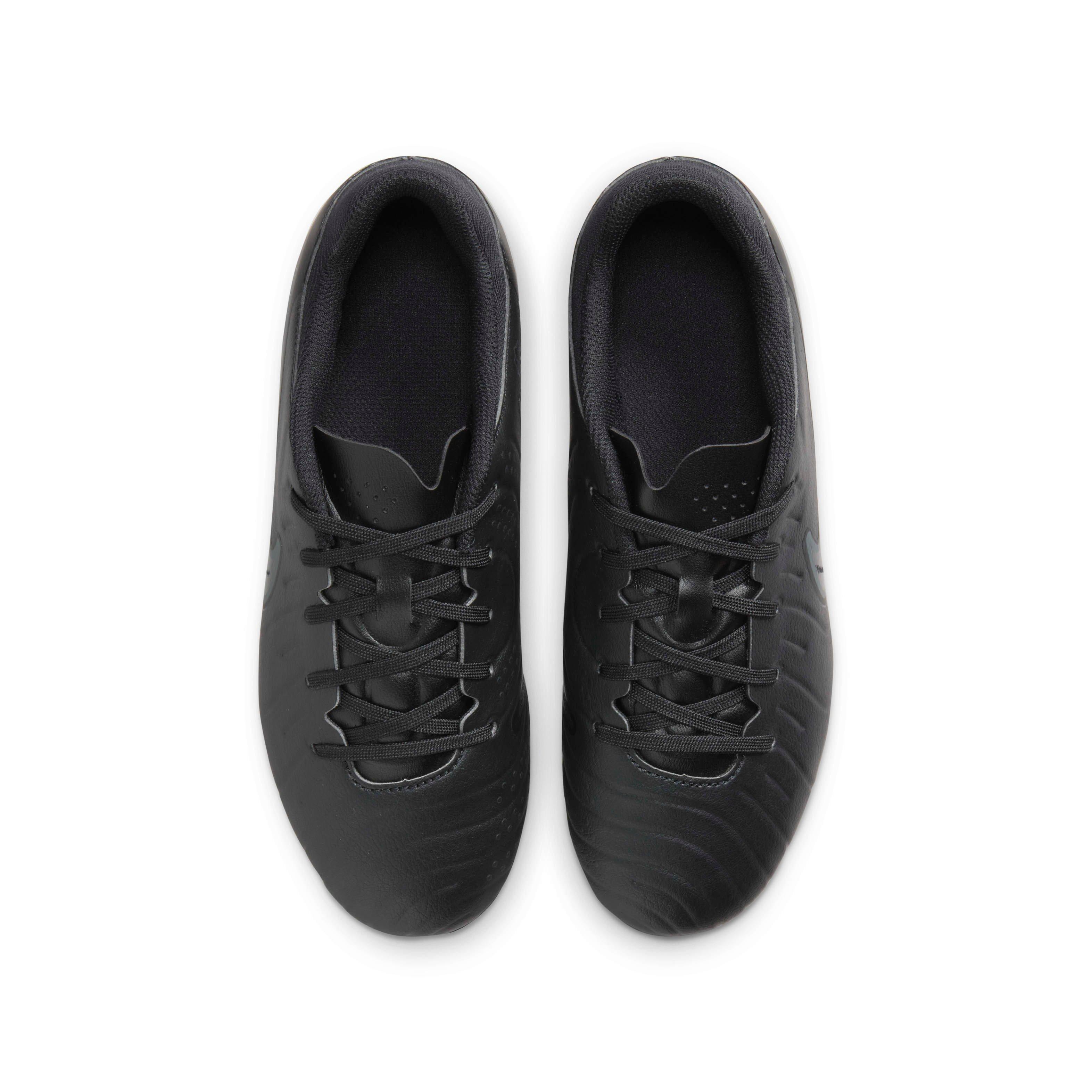 Nike Jr. Tiempo Legend 10 Academy MG  Grade School Kids' "Black/Deep Jungle/Black" Soccer Cleat