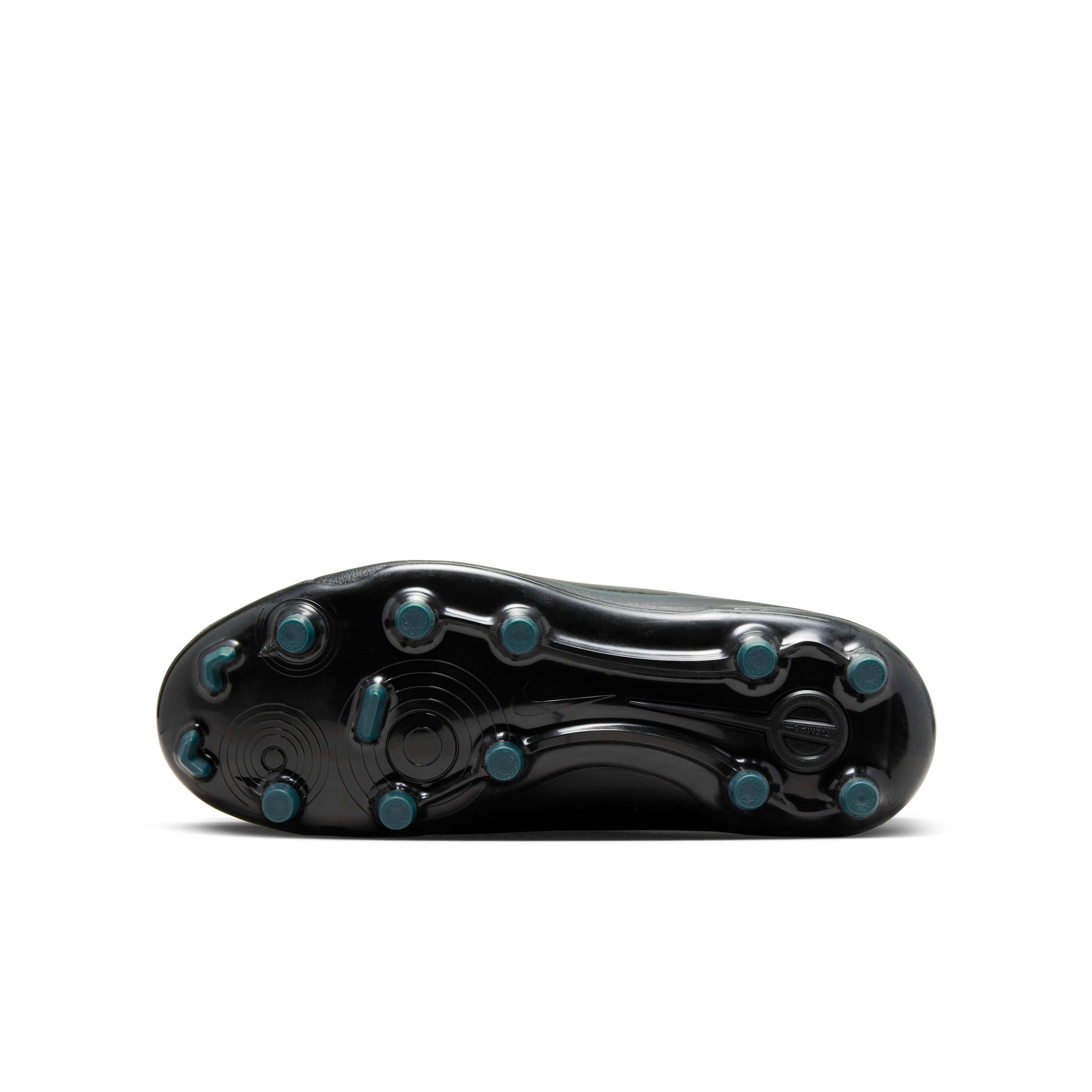 Nike Jr. Tiempo Legend 10 Academy MG  Grade School Kids' "Black/Deep Jungle/Black" Soccer Cleat