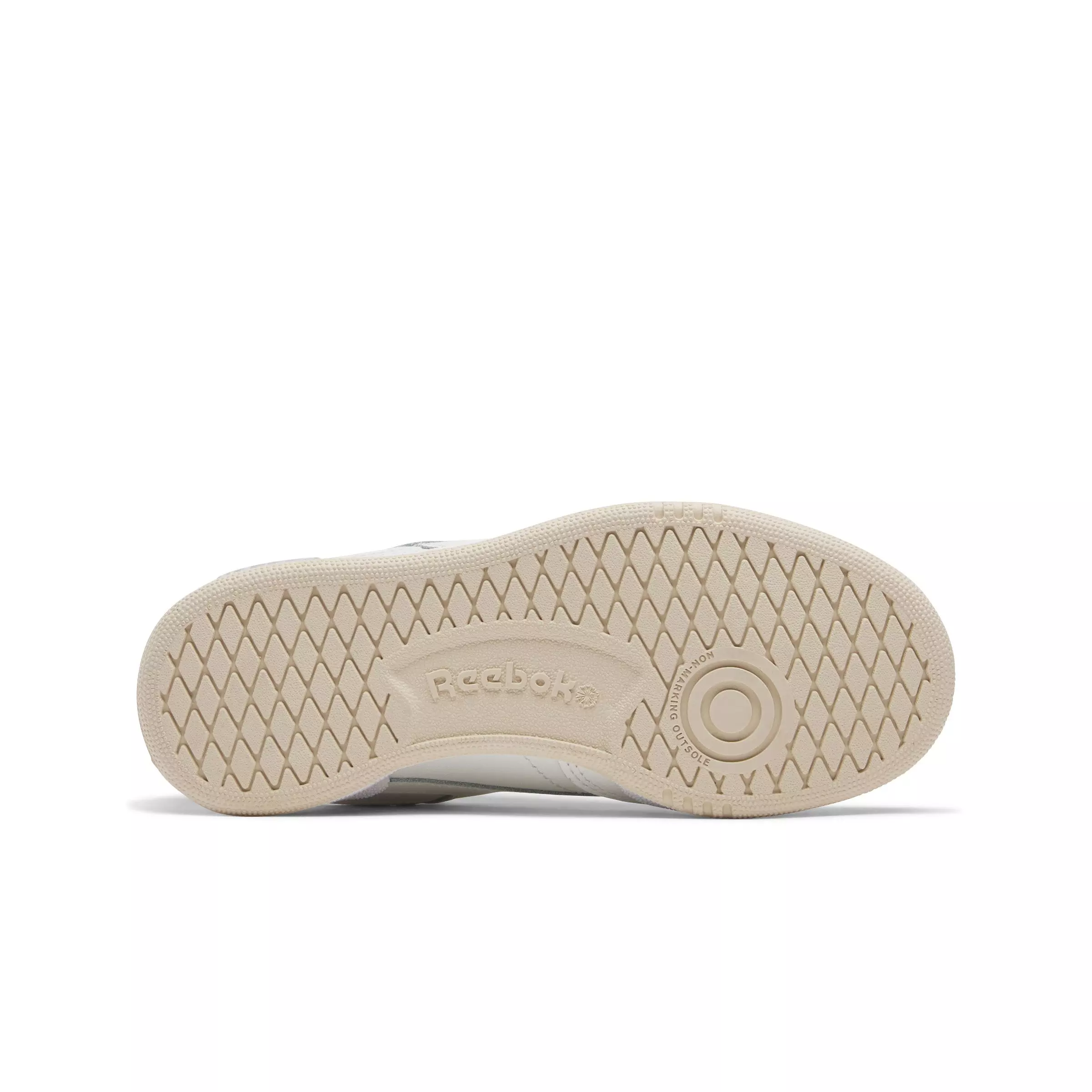 Reebok Club C "Chalk/Stucco/Feel Good Blue" Preschool Boys' Shoe - CHALK/STUCCO/BLUE