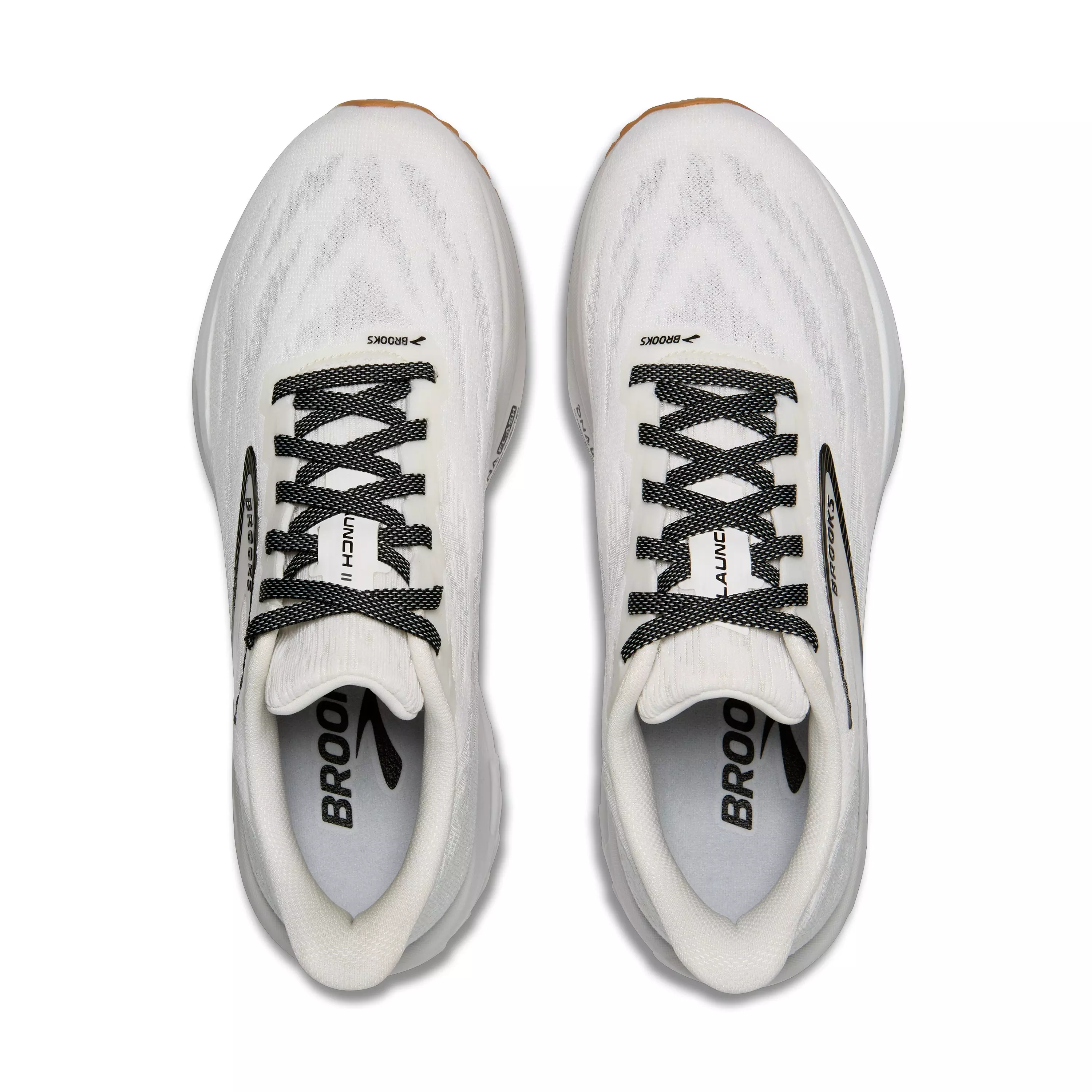 Brooks Launch 11 "White/Grey/Black" Men's Running Shoe - WHITE/GREY/BLACK