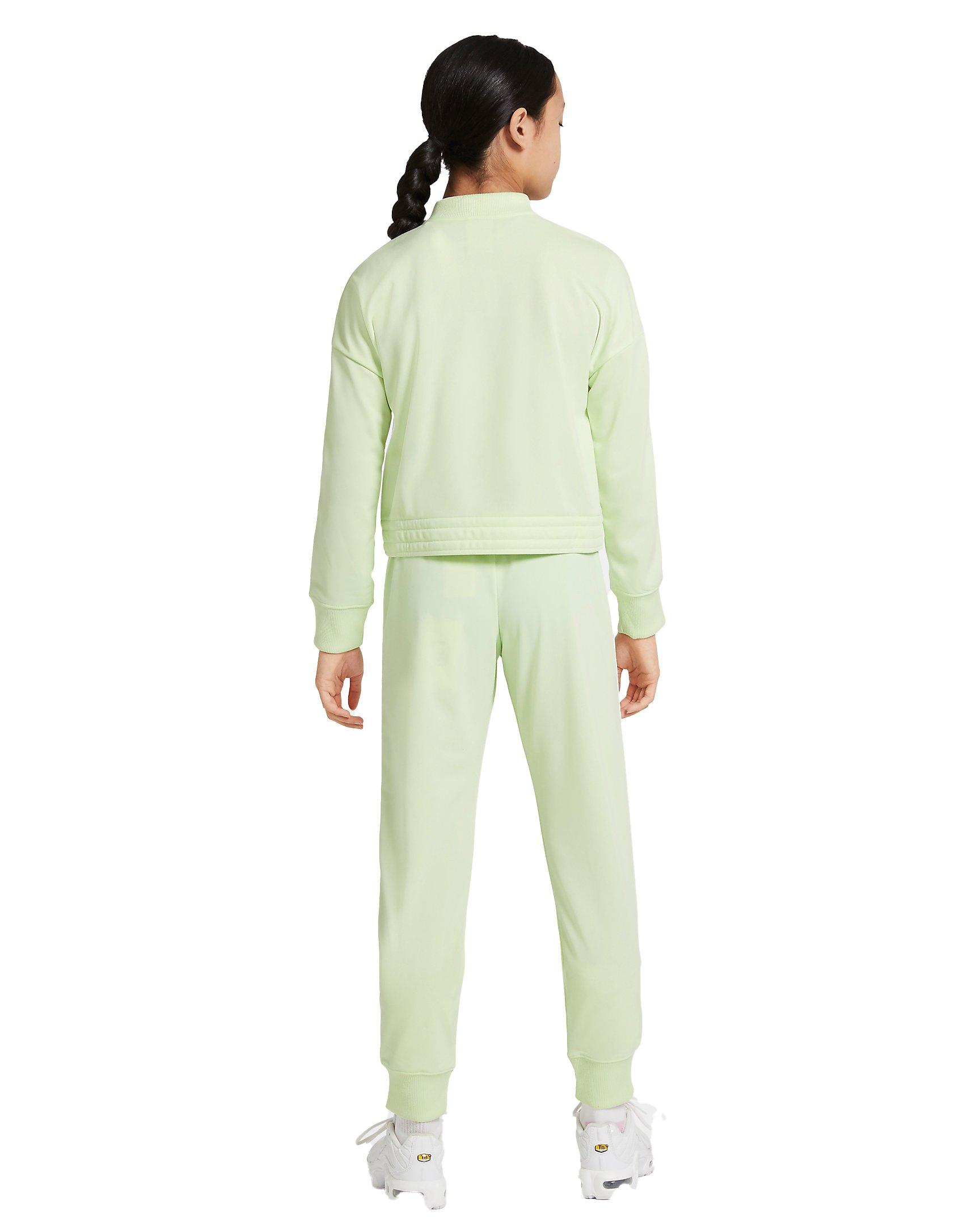 Nike Big Girls' Sportswear Tracksuit - GREEN Thumbnail View 2