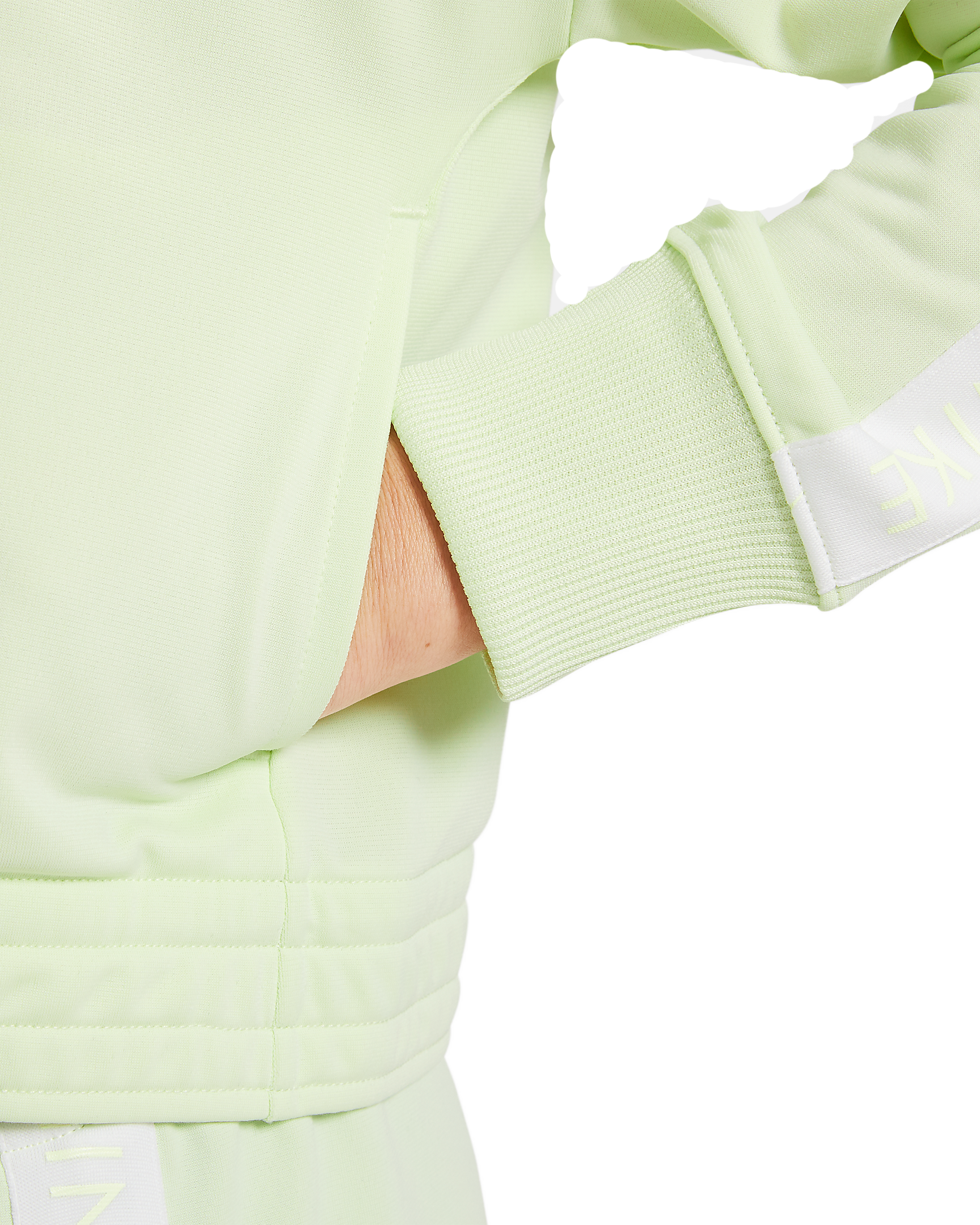 Nike Big Girls' Sportswear Tracksuit - GREEN Thumbnail View 3