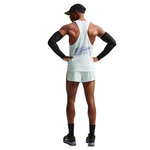 Nike Men's AeroSwift Dri-FIT ADV 2" Brief-Lined Running Shorts - Light Blue - LIGHT BLUE