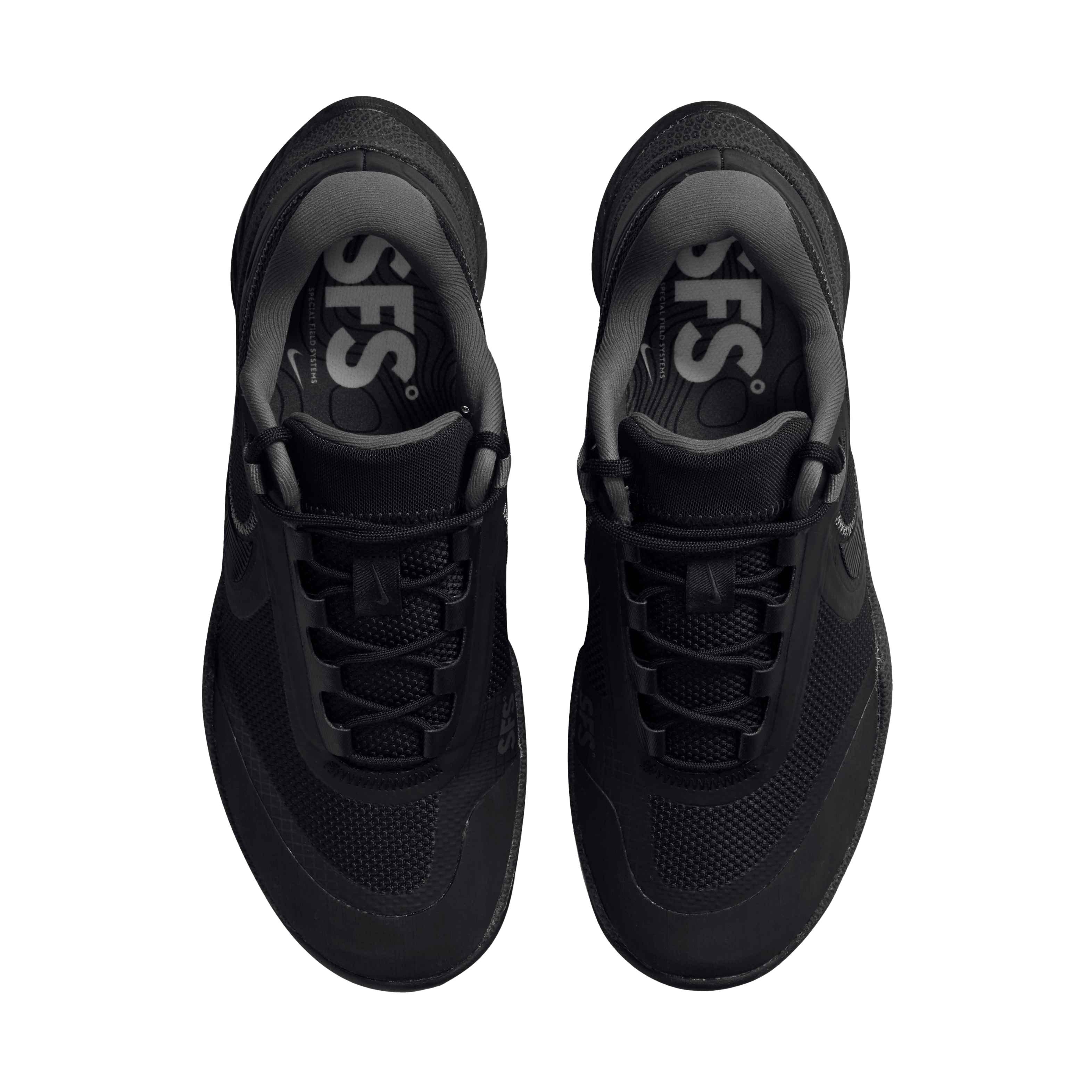 Nike React SFB Carbon Low "Black/Black/Anthracite" Men&rsquo;s Elite Outdoor Shoe - BLACK Thumbnail View 4