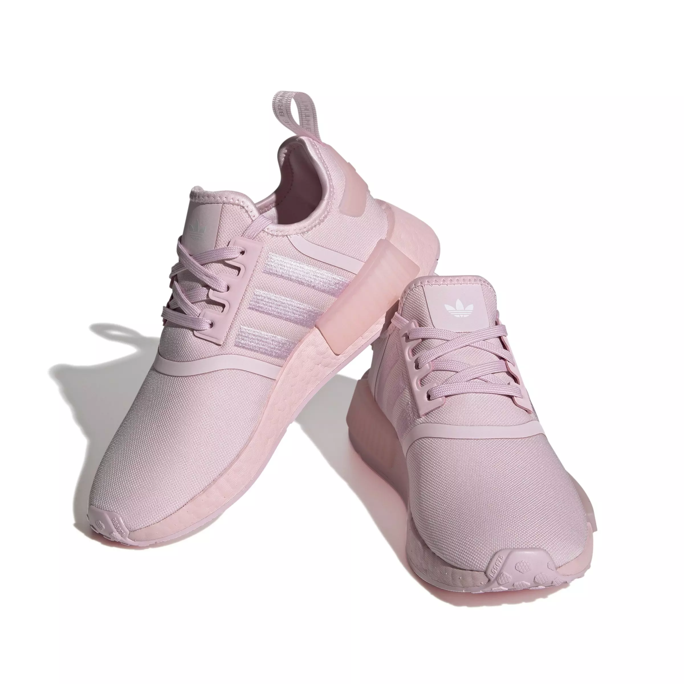 adidas Originals NMD_R1 "Clear Pink/Clear Pink/Ftrw White" Women's Shoe - PINK/PINK/WHITE