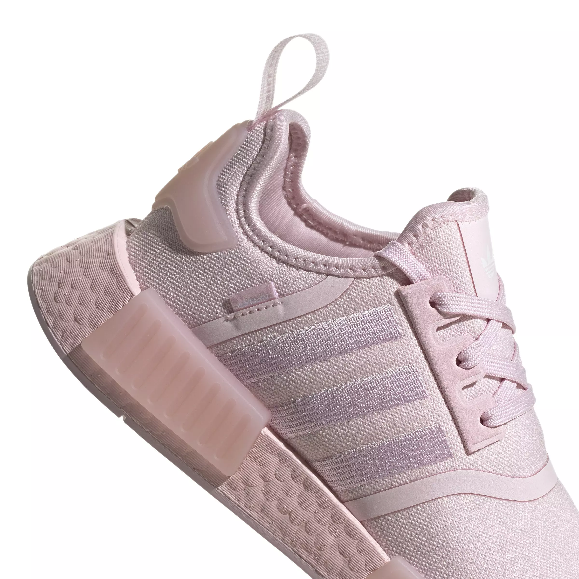 adidas Originals NMD_R1 "Clear Pink/Clear Pink/Ftrw White" Women's Shoe - PINK/PINK/WHITE