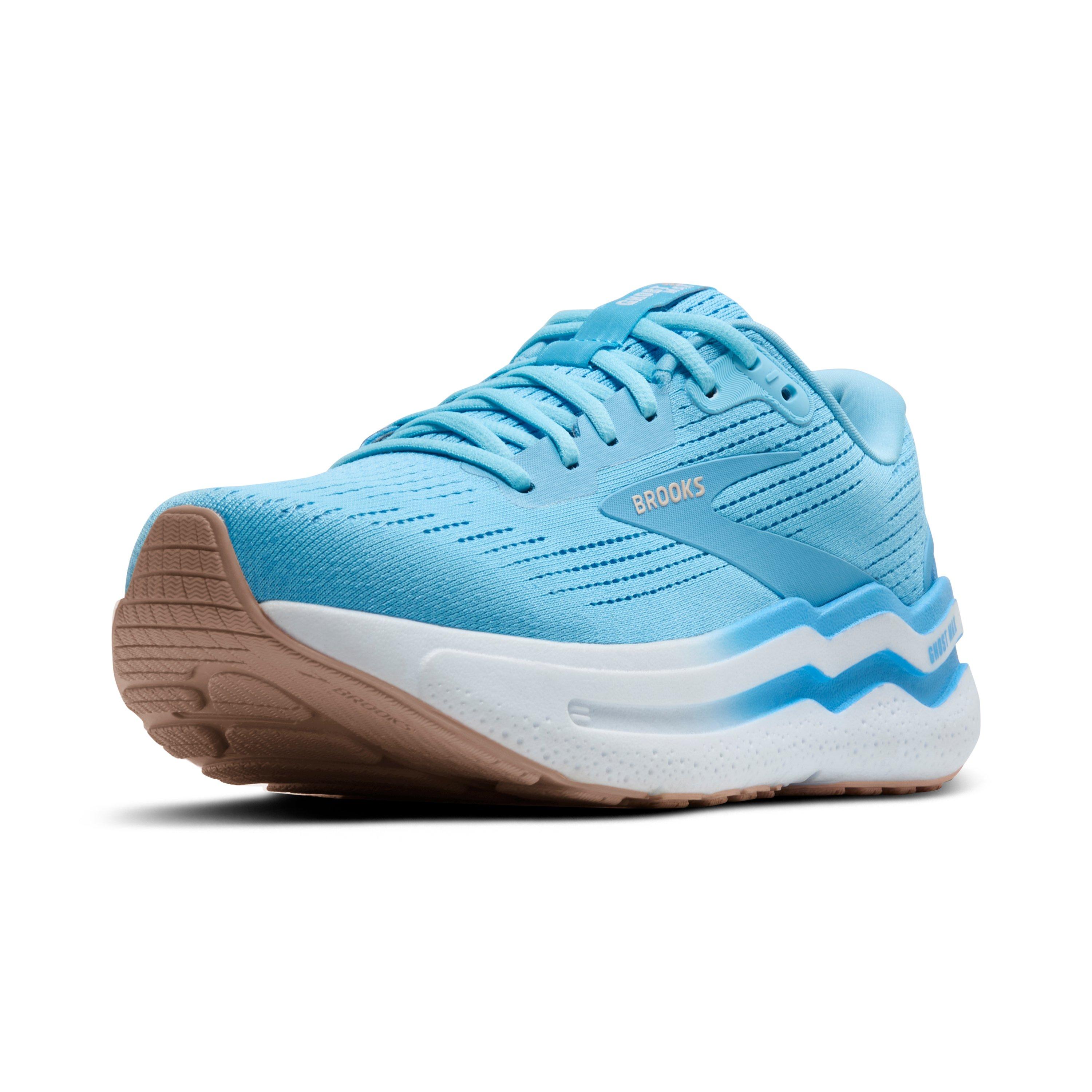Brooks Ghost Max 2 "Baltic Sea/Bonnie Blue/Peach" Women's Running Shoe - BALTIC/BLUE/PEACH Thumbnail View 3