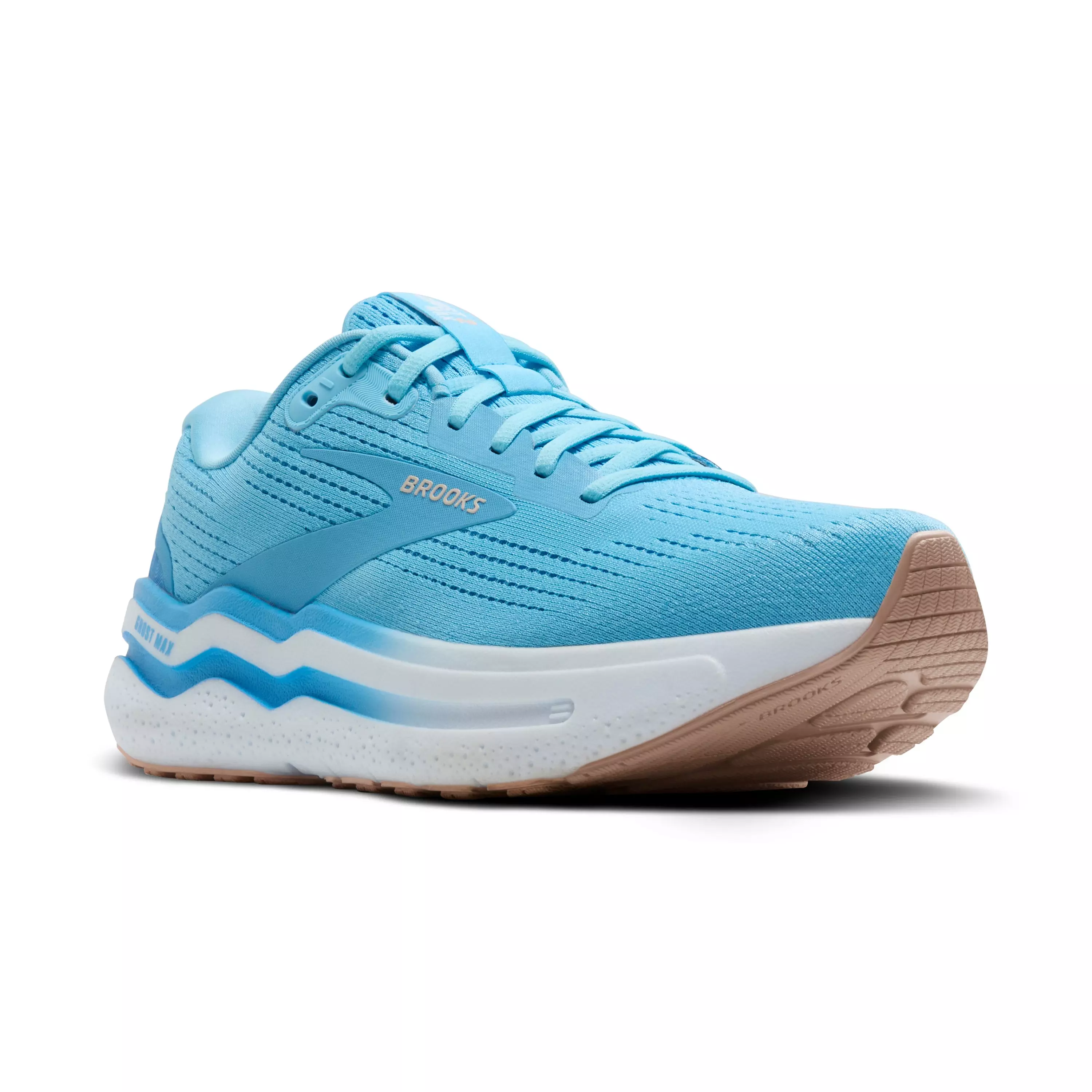 Brooks Ghost Max 2 "Baltic Sea/Bonnie Blue/Peach" Women's Running Shoe - BALTIC/BLUE/PEACH