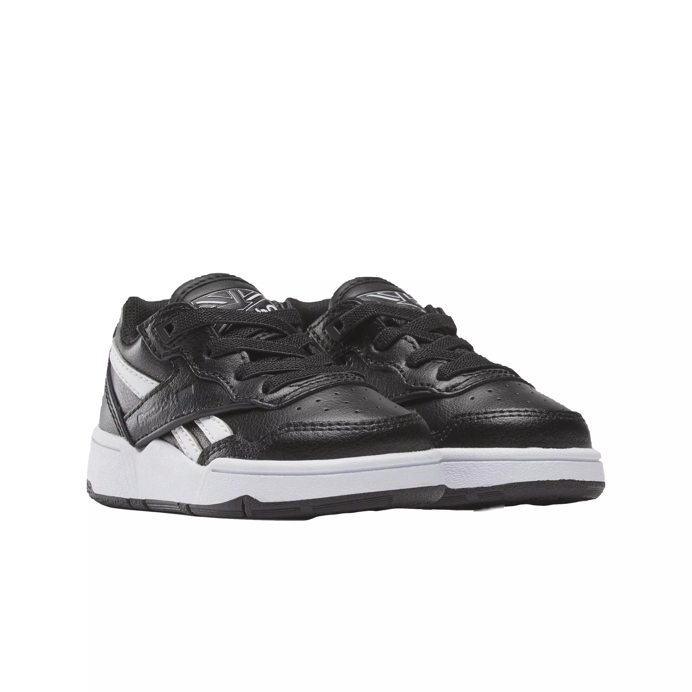 Reebok BB 4000 II "Core Black/Ftwr White/Pure Grey 7" Infant Boys' Shoe - BLACK/WHITE/GREY