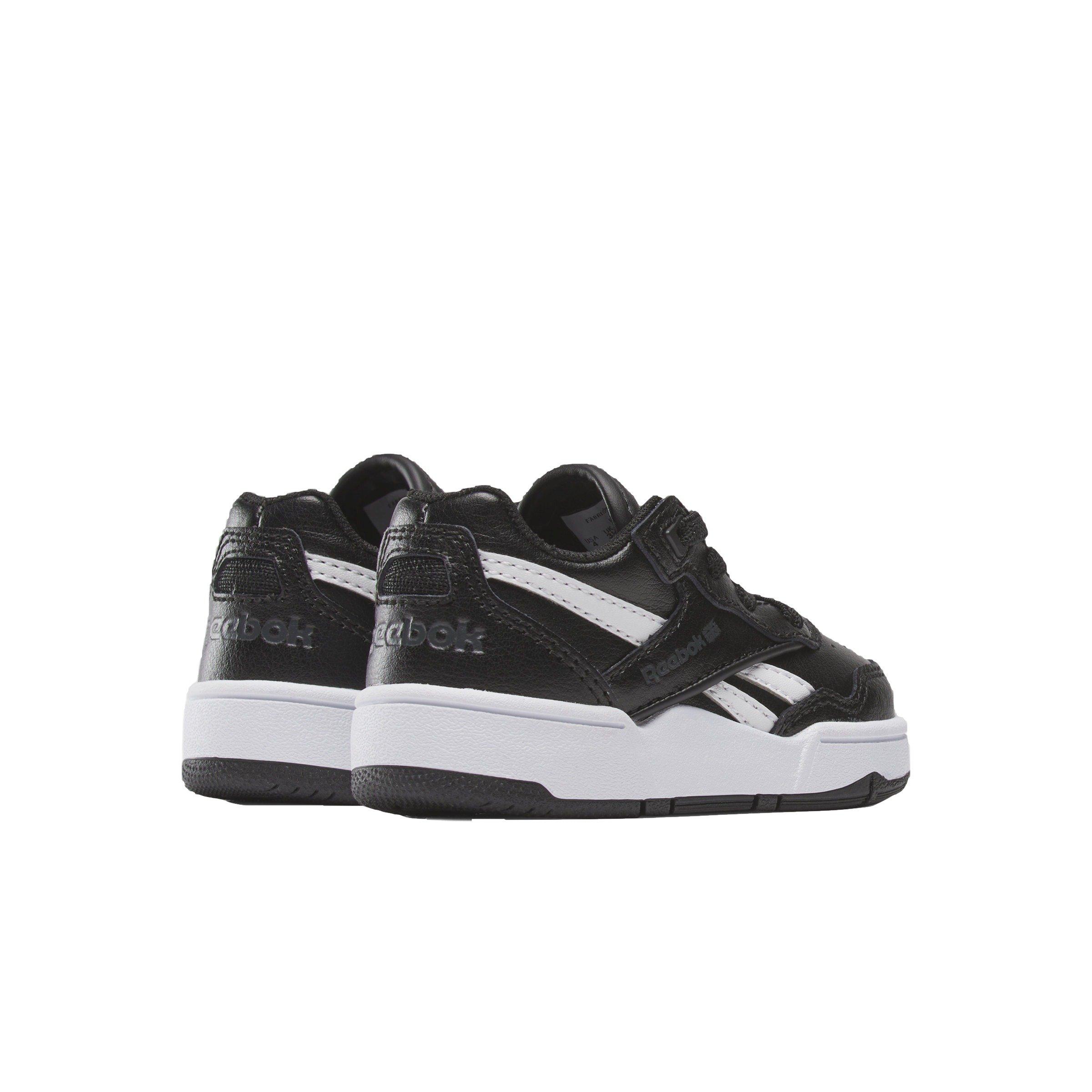 Reebok BB 4000 II Infant Boys' "Core Black/Ftwr White/Pure Grey 7" Shoe