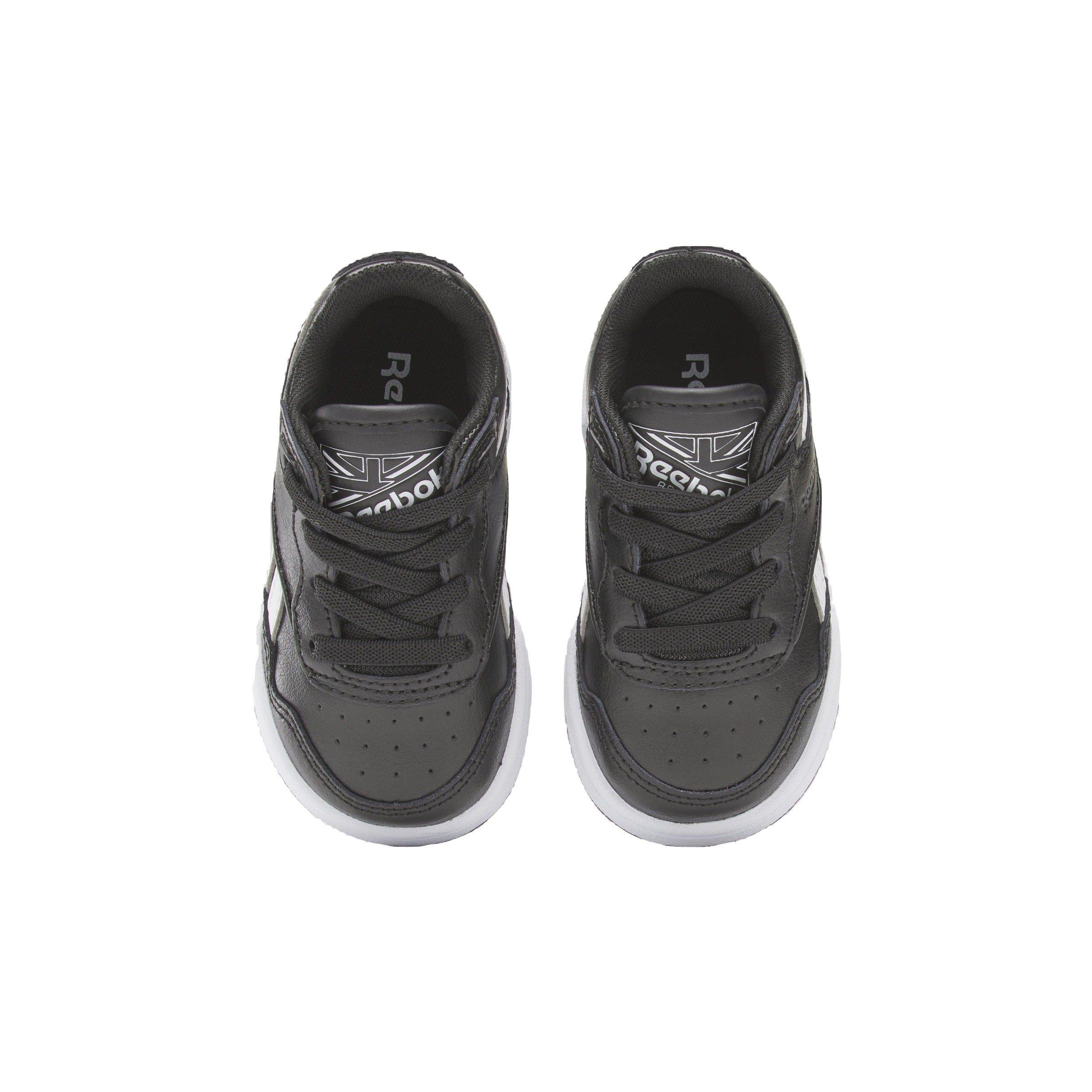 Reebok BB 4000 II Infant Boys' "Core Black/Ftwr White/Pure Grey 7" Shoe