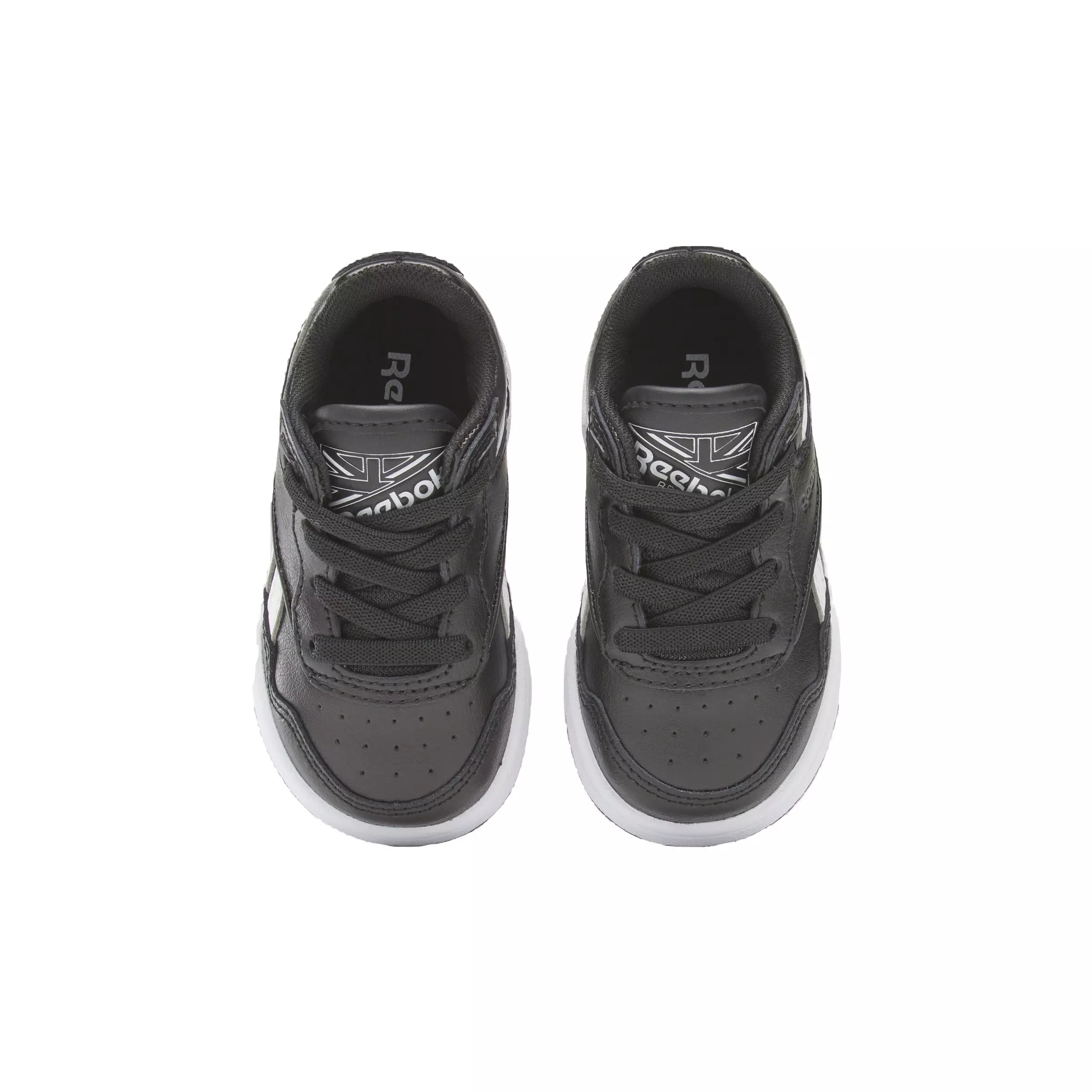 Reebok BB 4000 II "Core Black/Ftwr White/Pure Grey 7" Infant Boys' Shoe - BLACK/WHITE/GREY